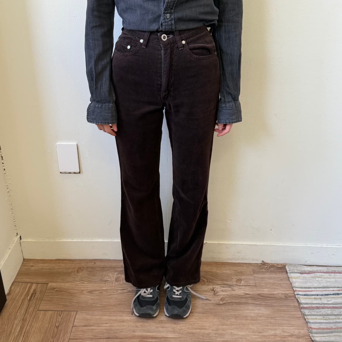 리바이스 실버탭 브라운 팬츠 상품이미지1