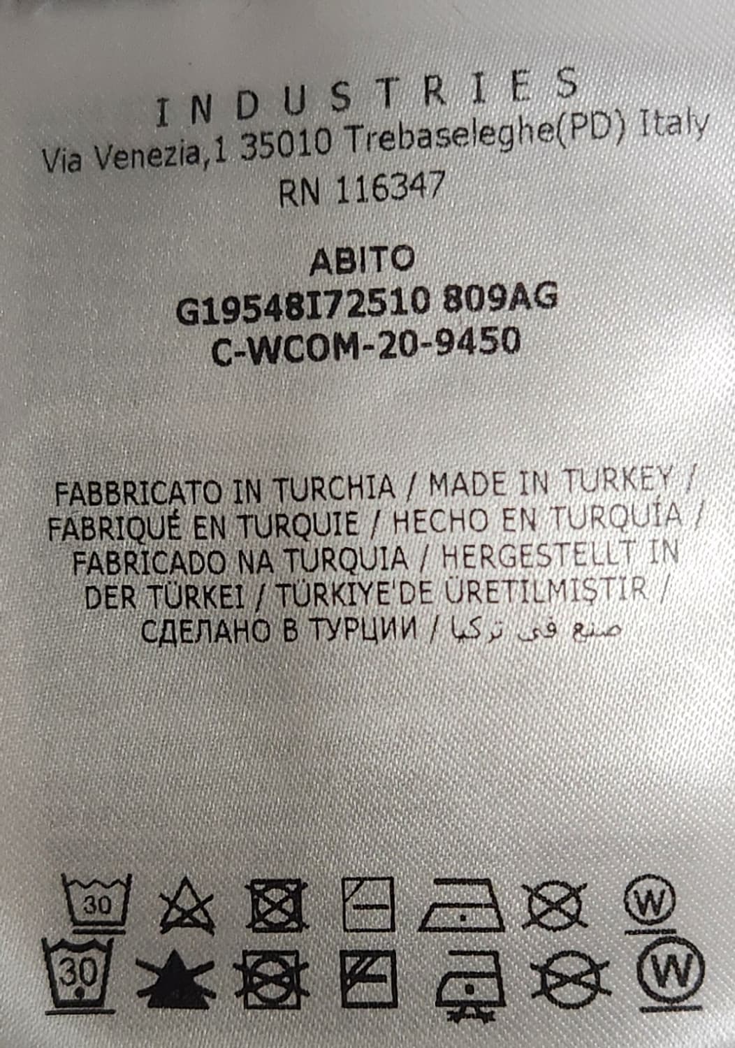 몽클레어 키즈 로고패치 크림화이트 백프릴 후드 원피스 14Y 상품이미지7