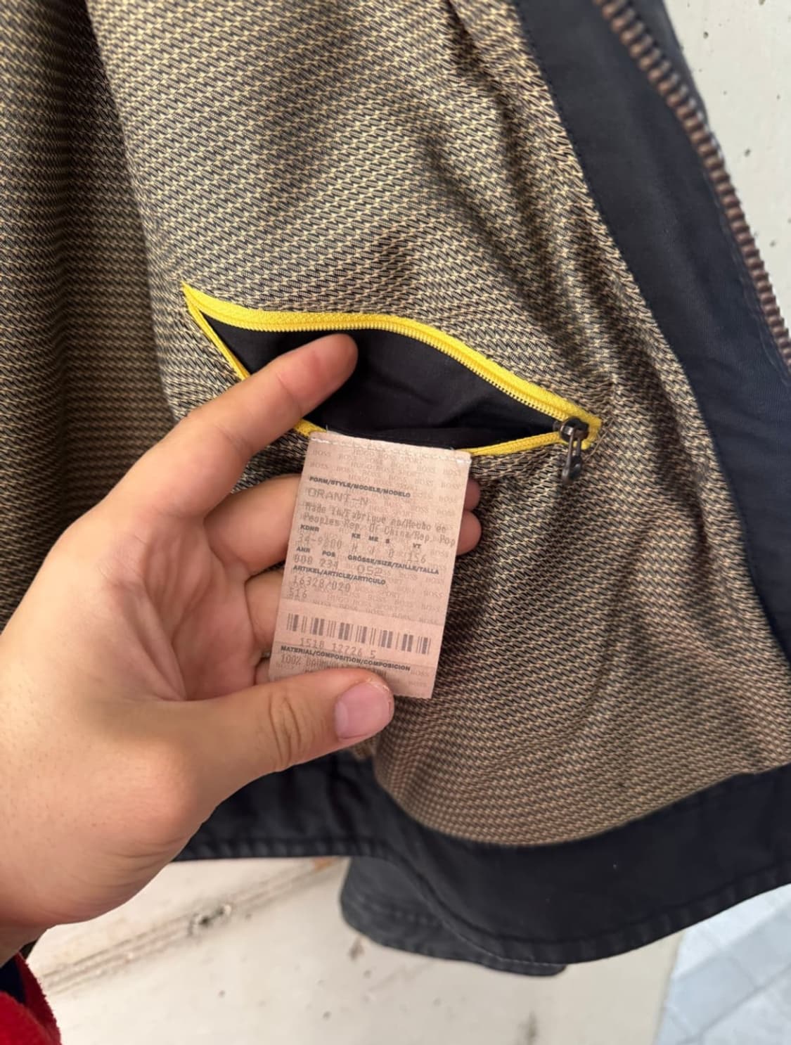 9/00s 휴고보스 바이커 자켓 상품이미지6