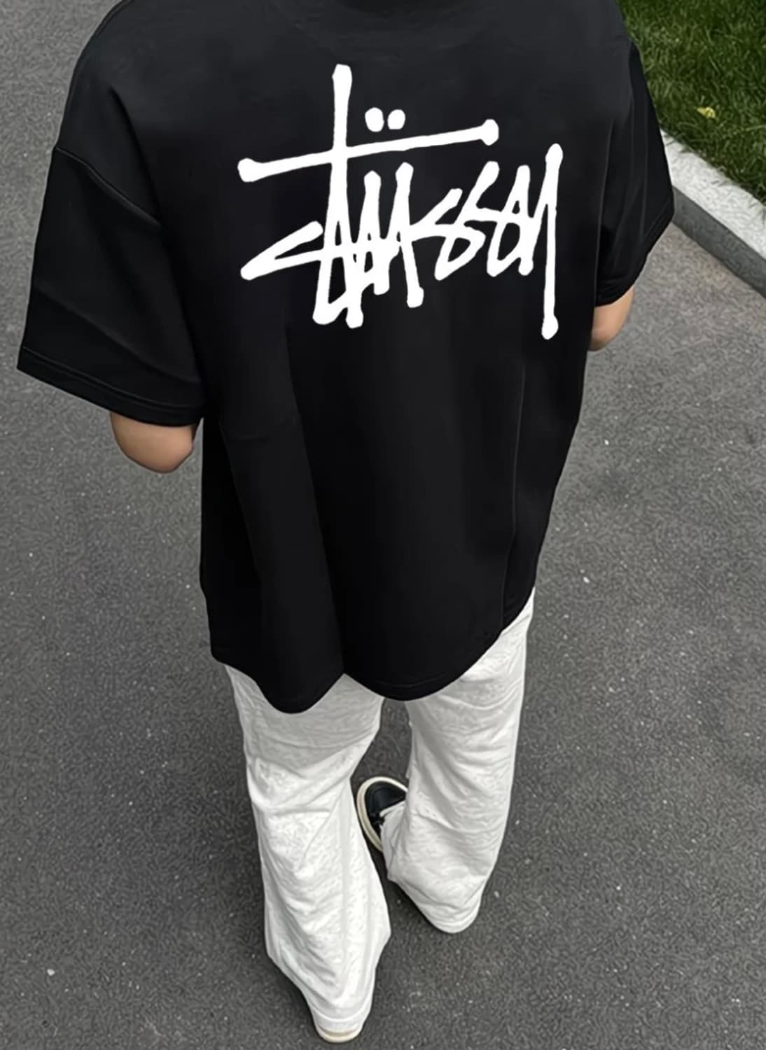 스투시 티셔츠(XL, 새상품 블랙) 상품이미지5