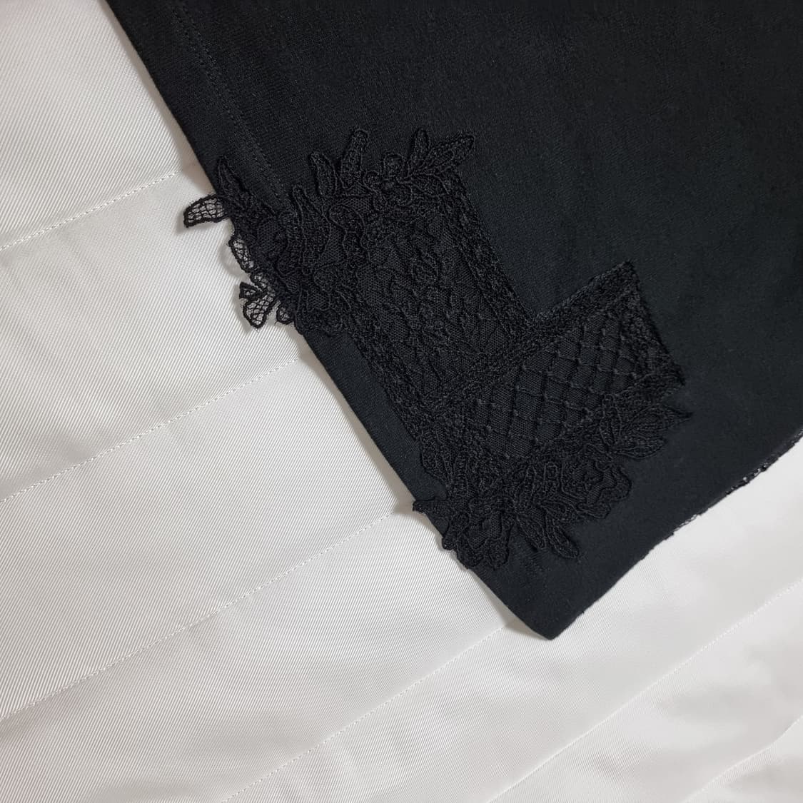 에르마노 설비노 백시스루 레이스백 코튼티 (4455/38) 미시착 새상품 상품이미지8