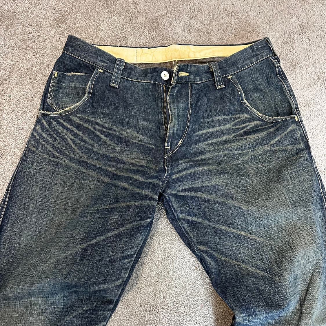 리바이스503 워싱 데님 팬츠(34) 상품이미지5