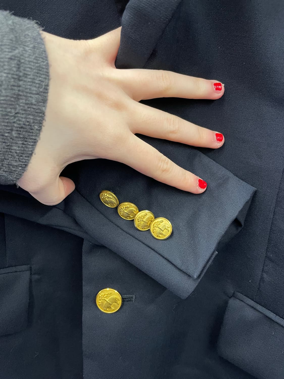 BB 브룩스브라더스 금장 투버튼 블레이저 상품이미지6