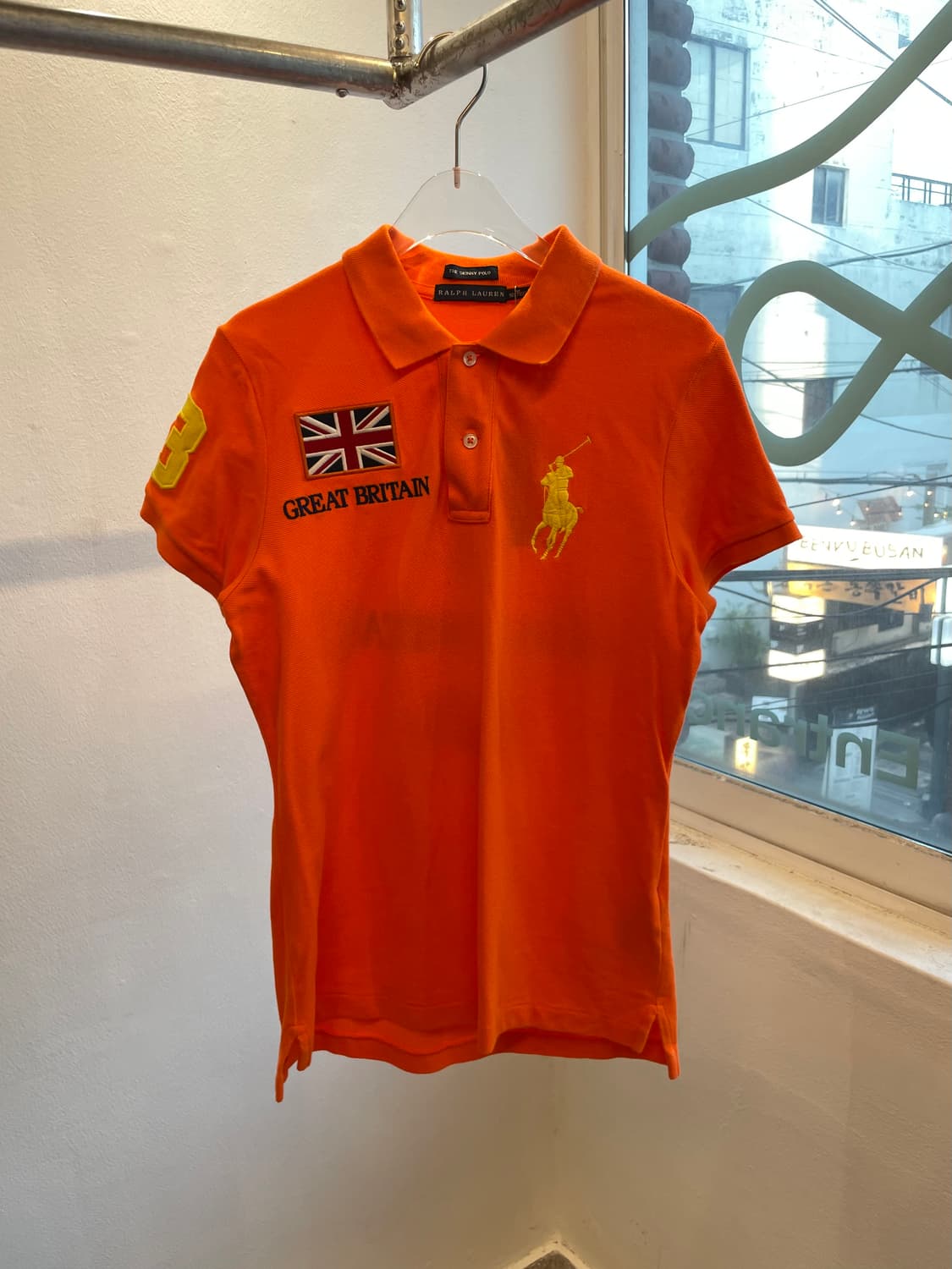 Polo great britain collar t orange 상품이미지1