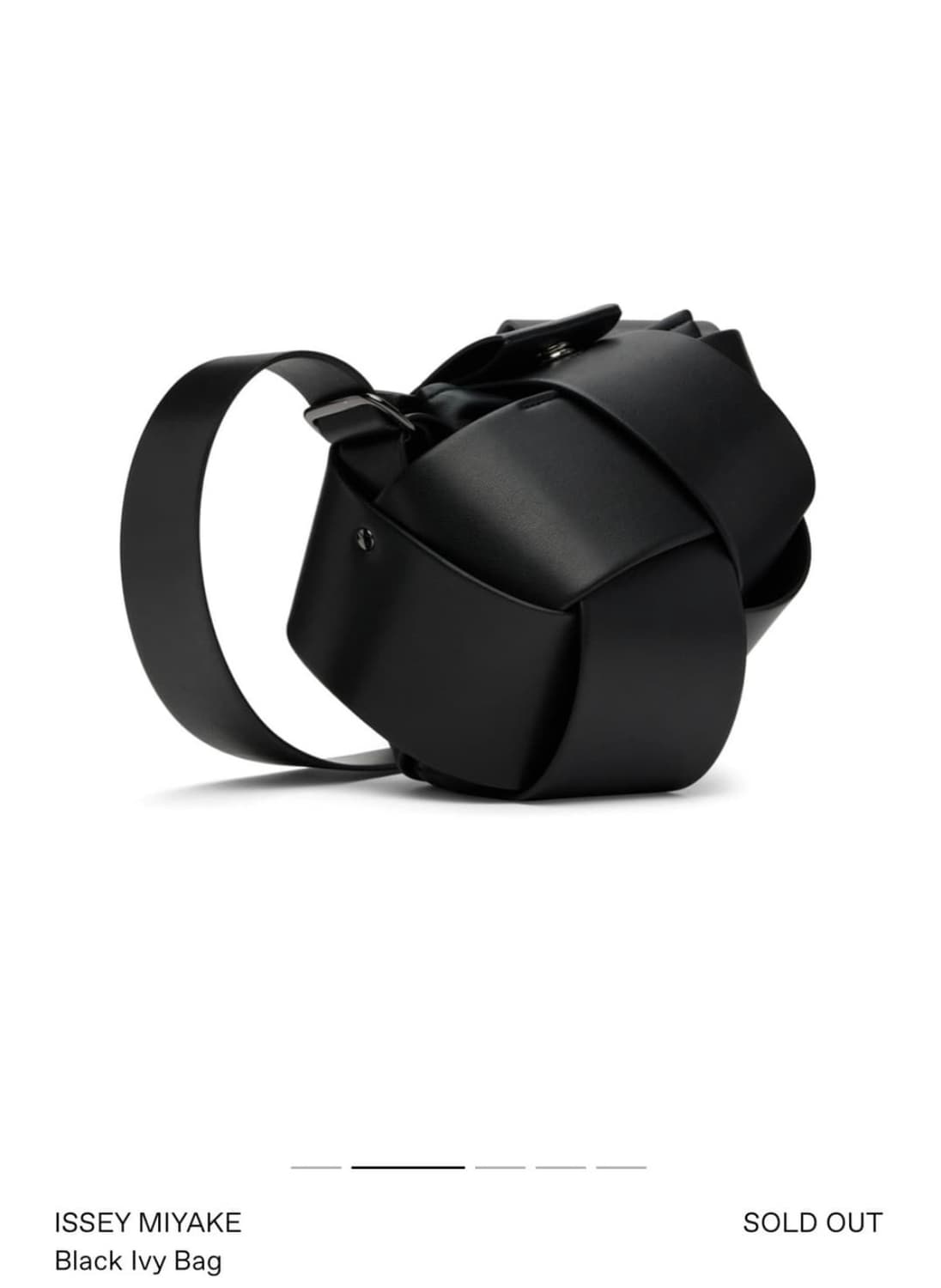 이세이미야케 아이비백 블랙 상품이미지1