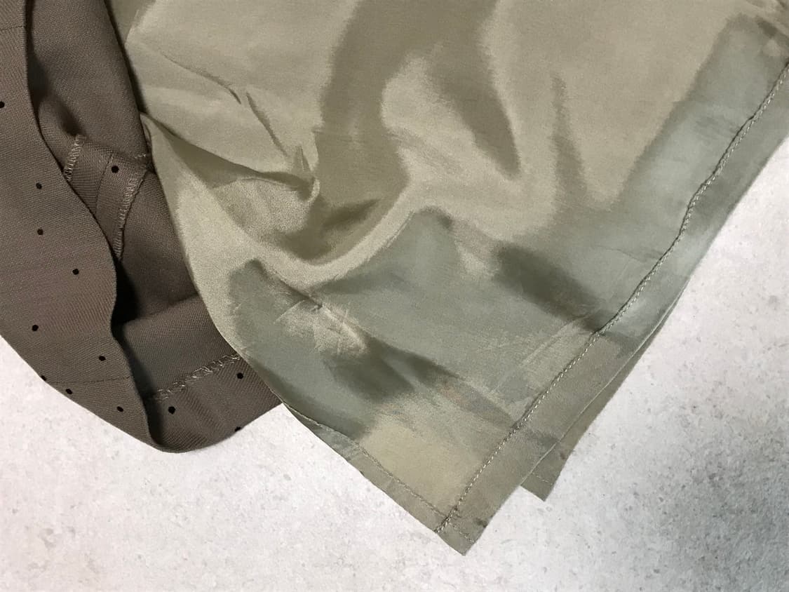 일본 빈티지 브라운 도트 스커트 상품이미지4