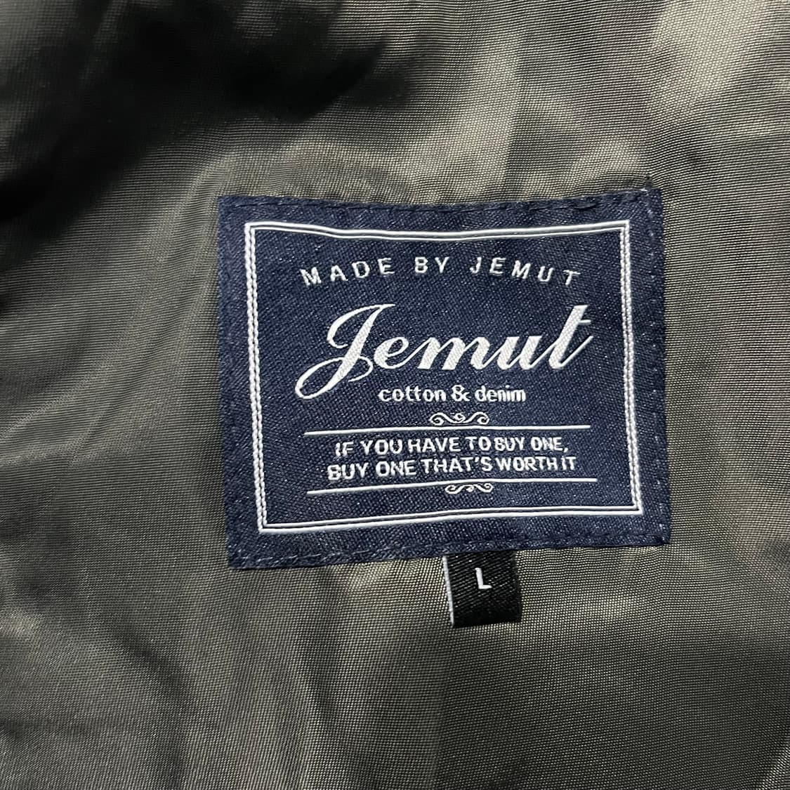 Jemut 제멋 봄버 자켓 MA-1 상품이미지5