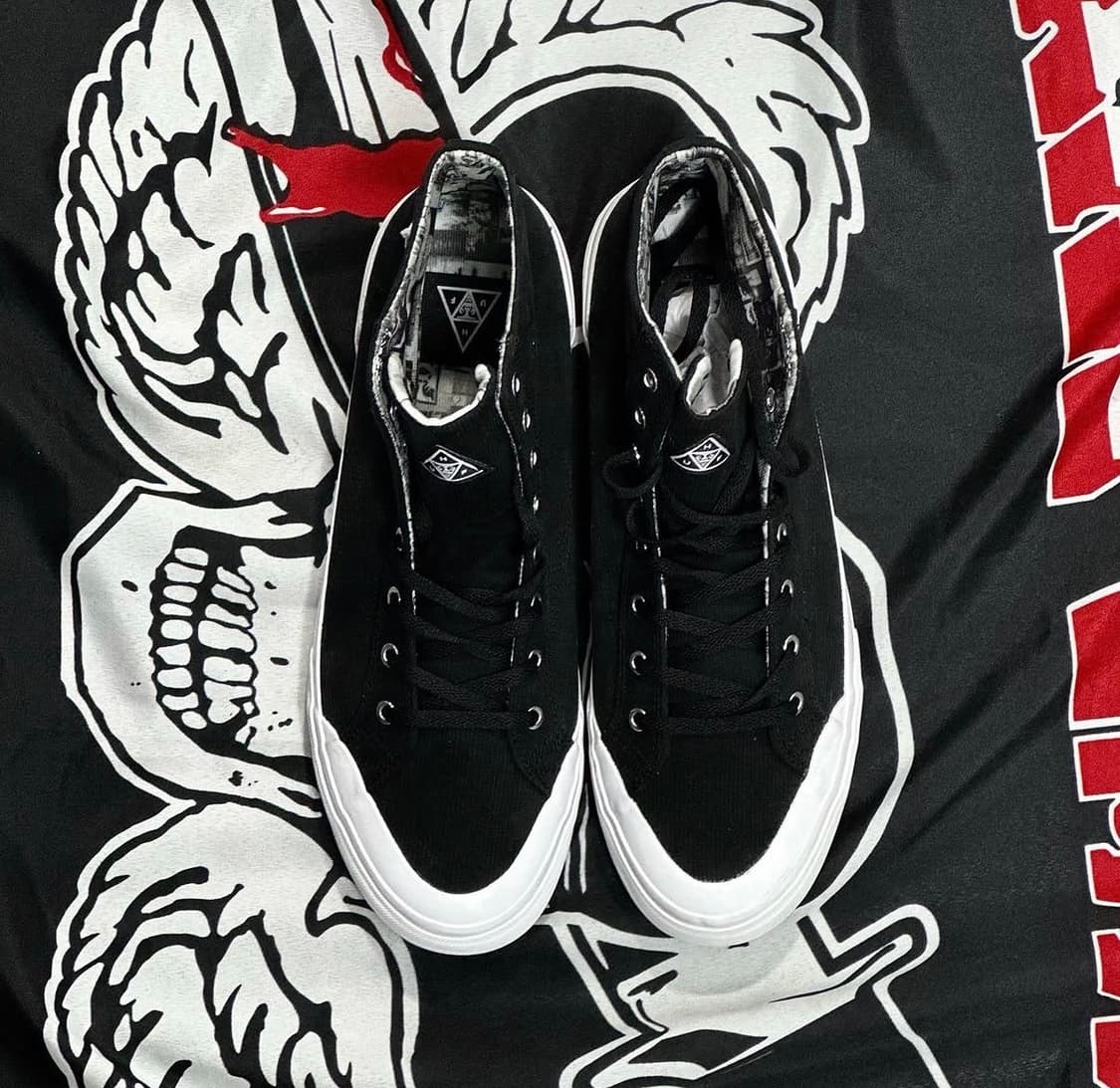 허프 x 오베이 클래식 하이 검정색 상품이미지4