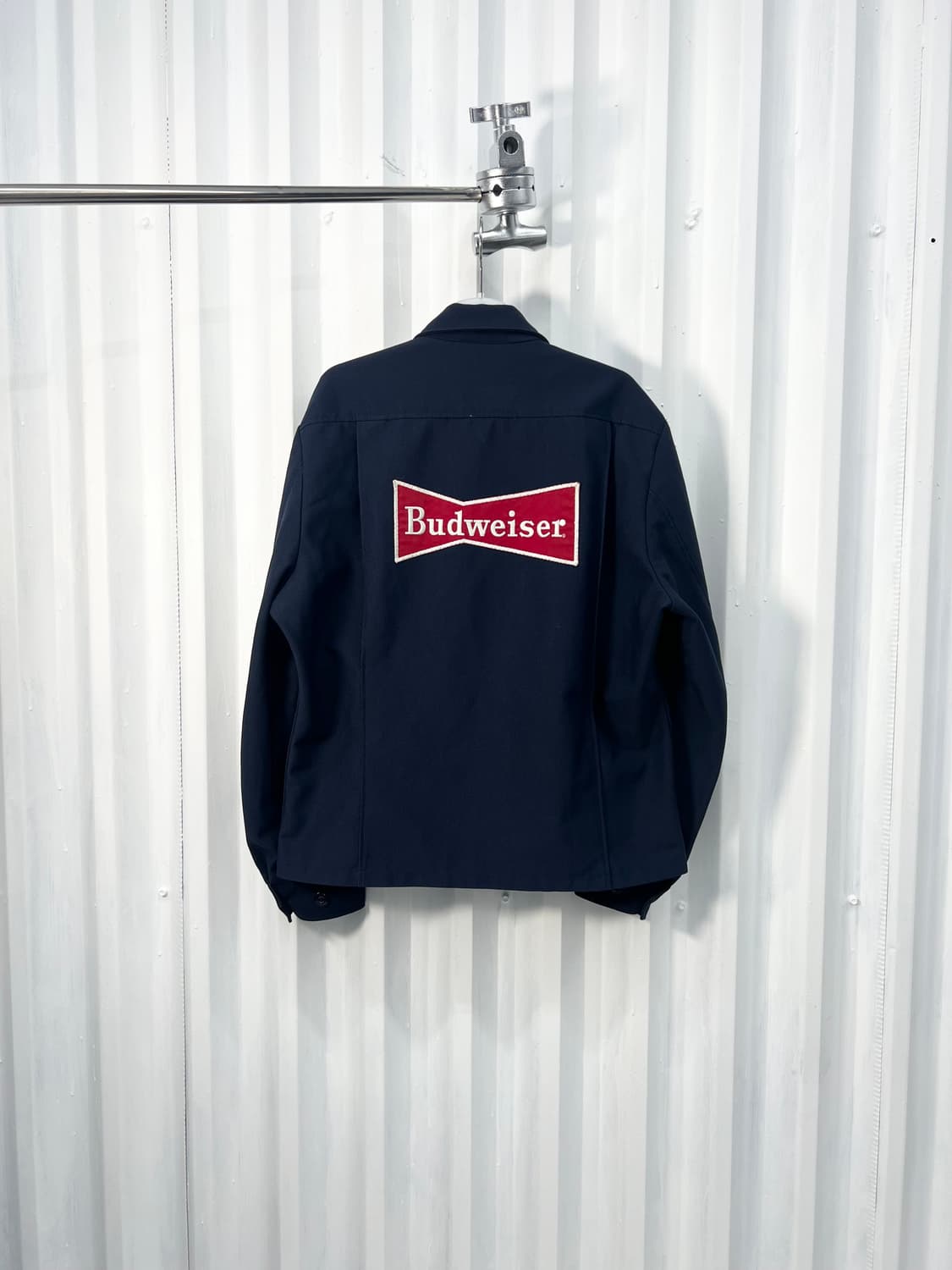 80s Budweiser Embroidered  Work jacket 상품이미지4
