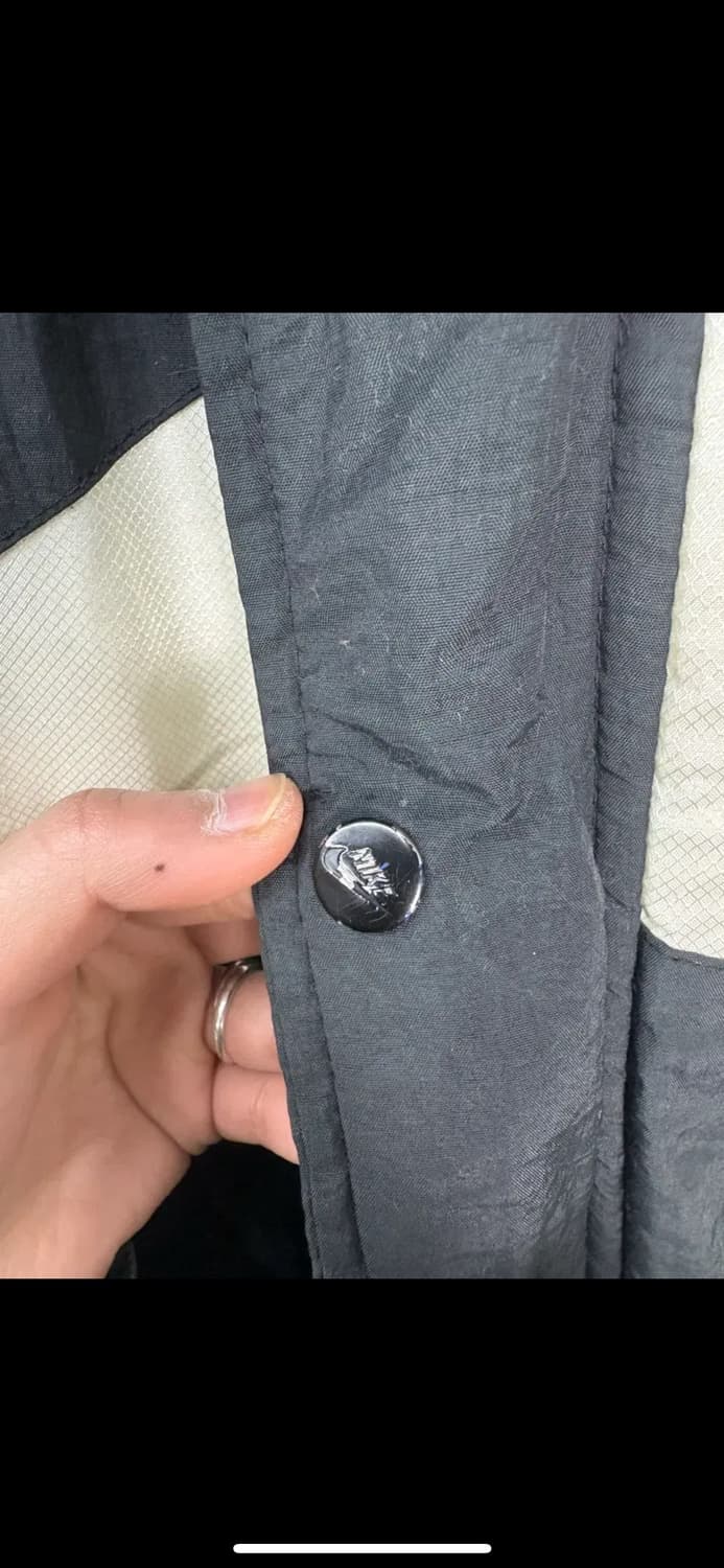 나이키 90s 슈프림 코트 빅로고 배색 점퍼 H1618 상품이미지5