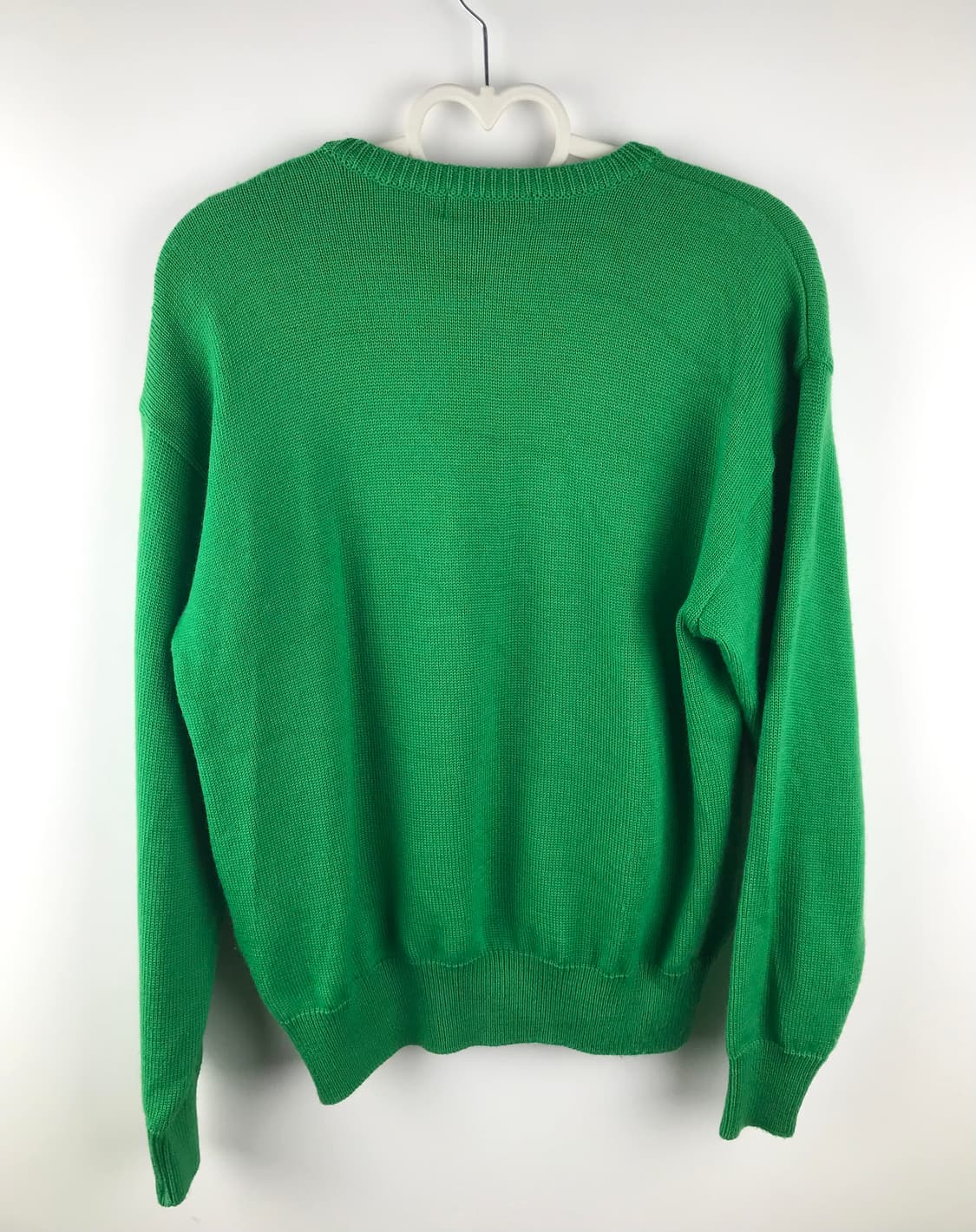 y2k 올드스쿨 빈티지 그린코어 니트 맨투맨 블록코어 아메리칸 초록색 상품이미지2