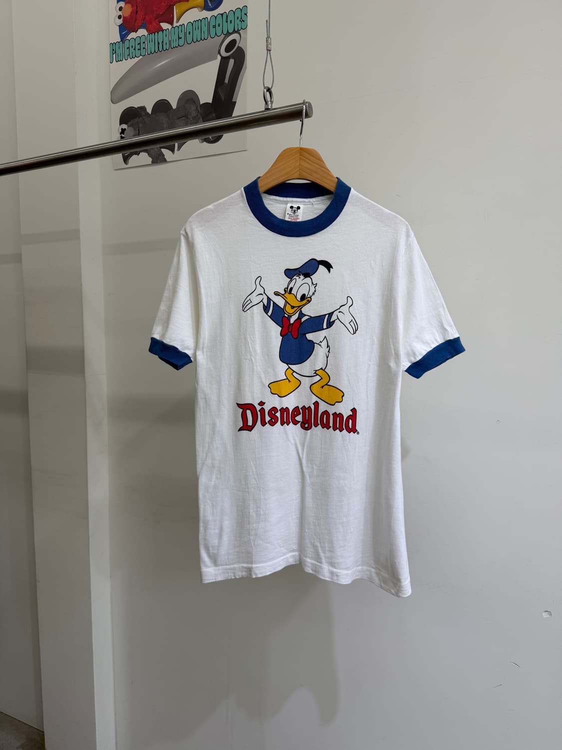 DISNEY (Made in USA) 도날드덕 티셔츠 상품이미지1