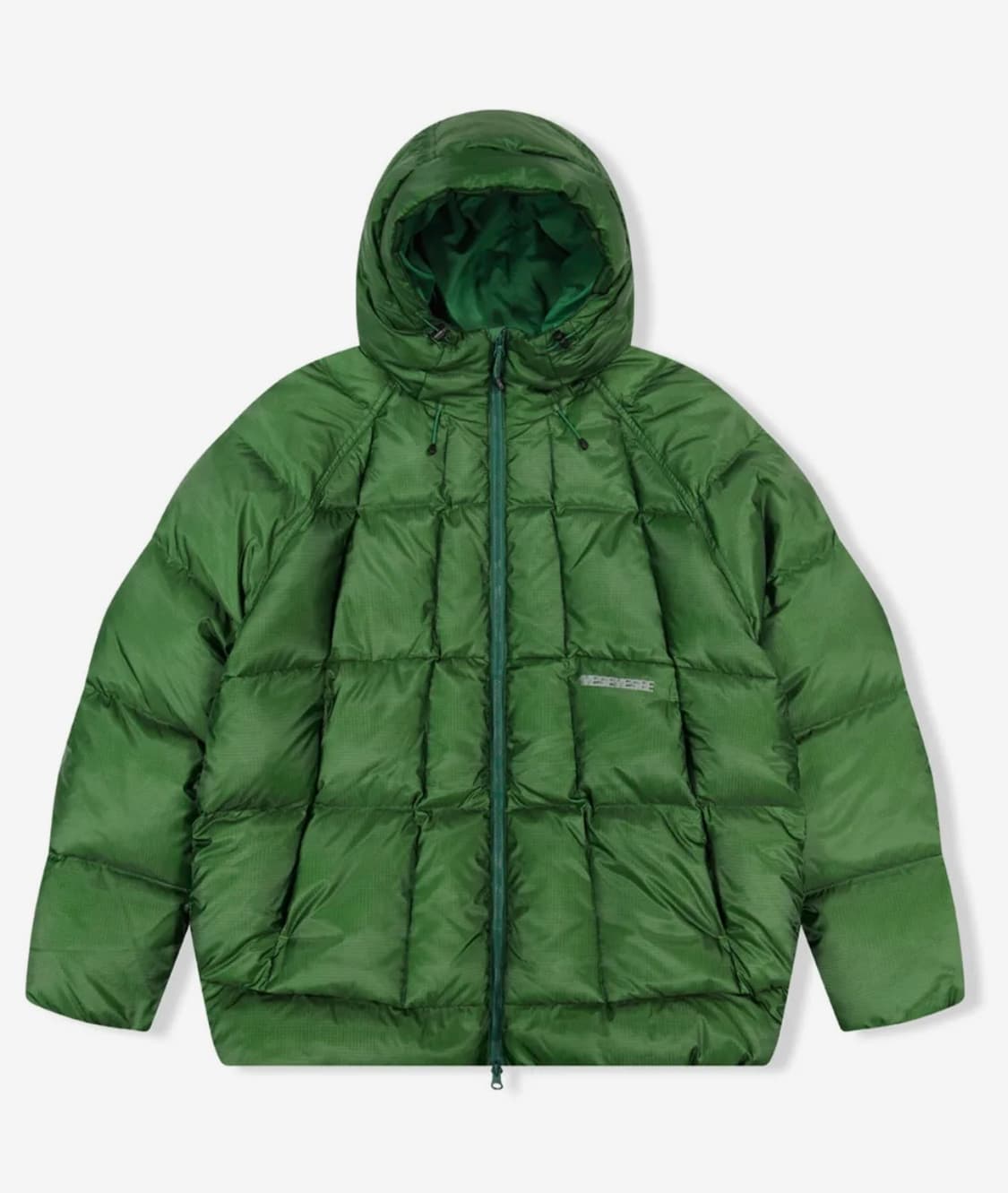 Gridding Down Jacket Green M 상품이미지1