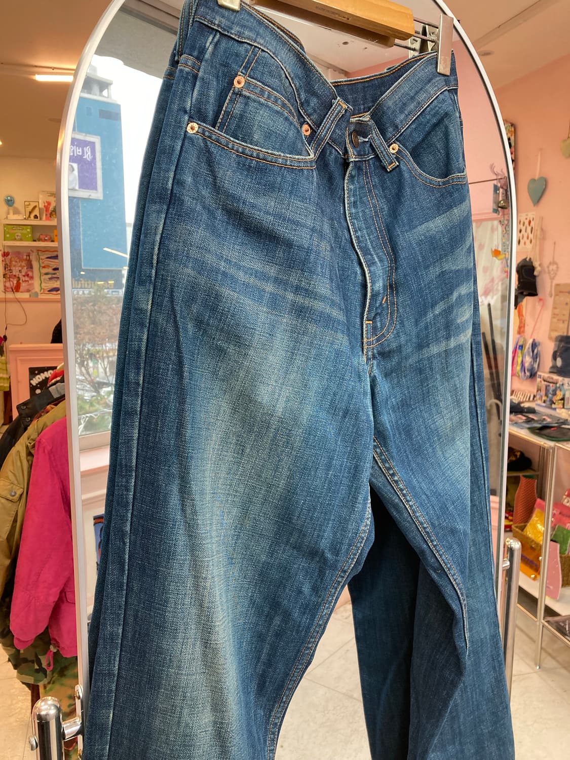 리바이스 LEVIS 데님 일자 팬츠 상품이미지4