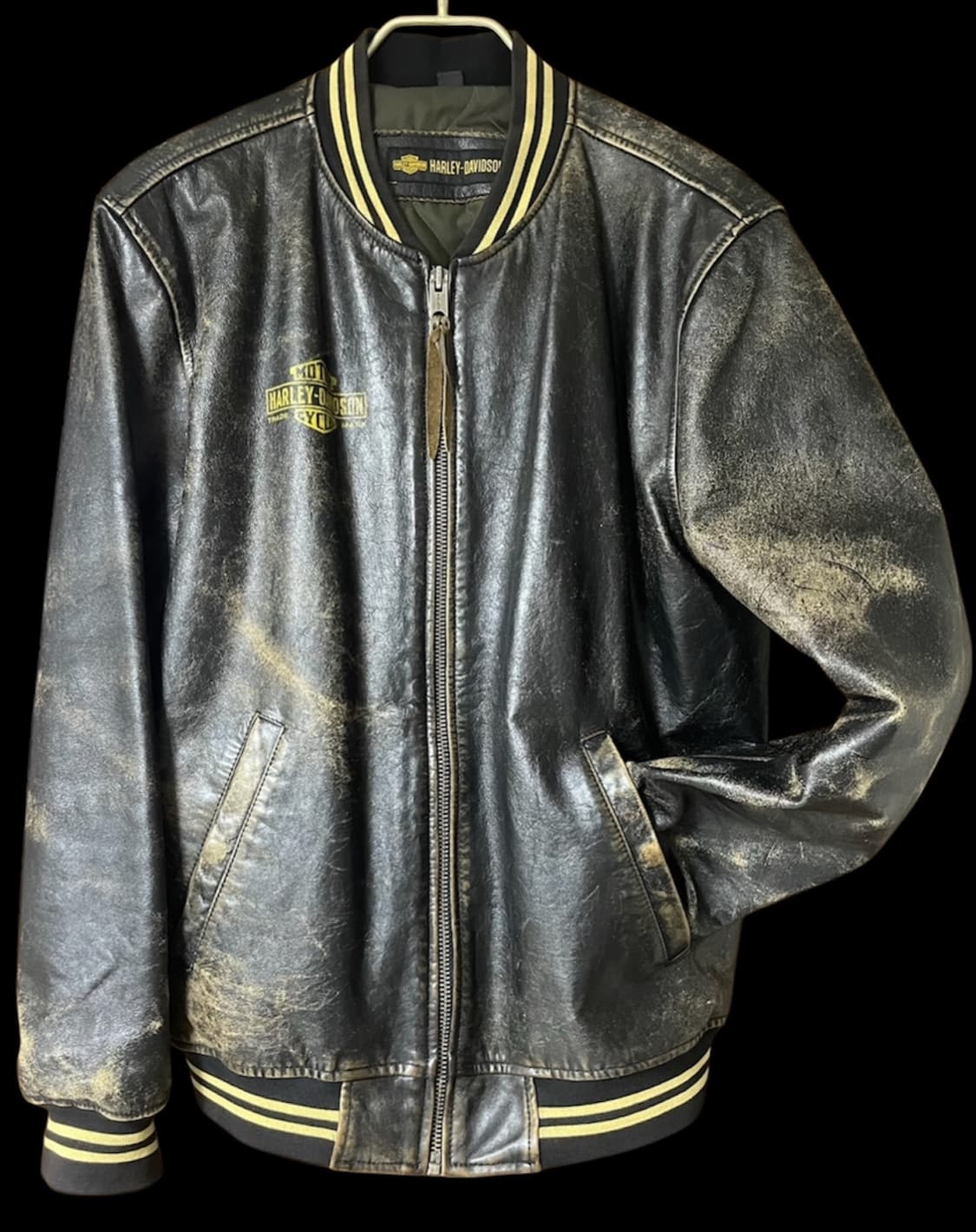 [할리데이비슨] Cowhide 레더 자켓 / L 상품이미지2