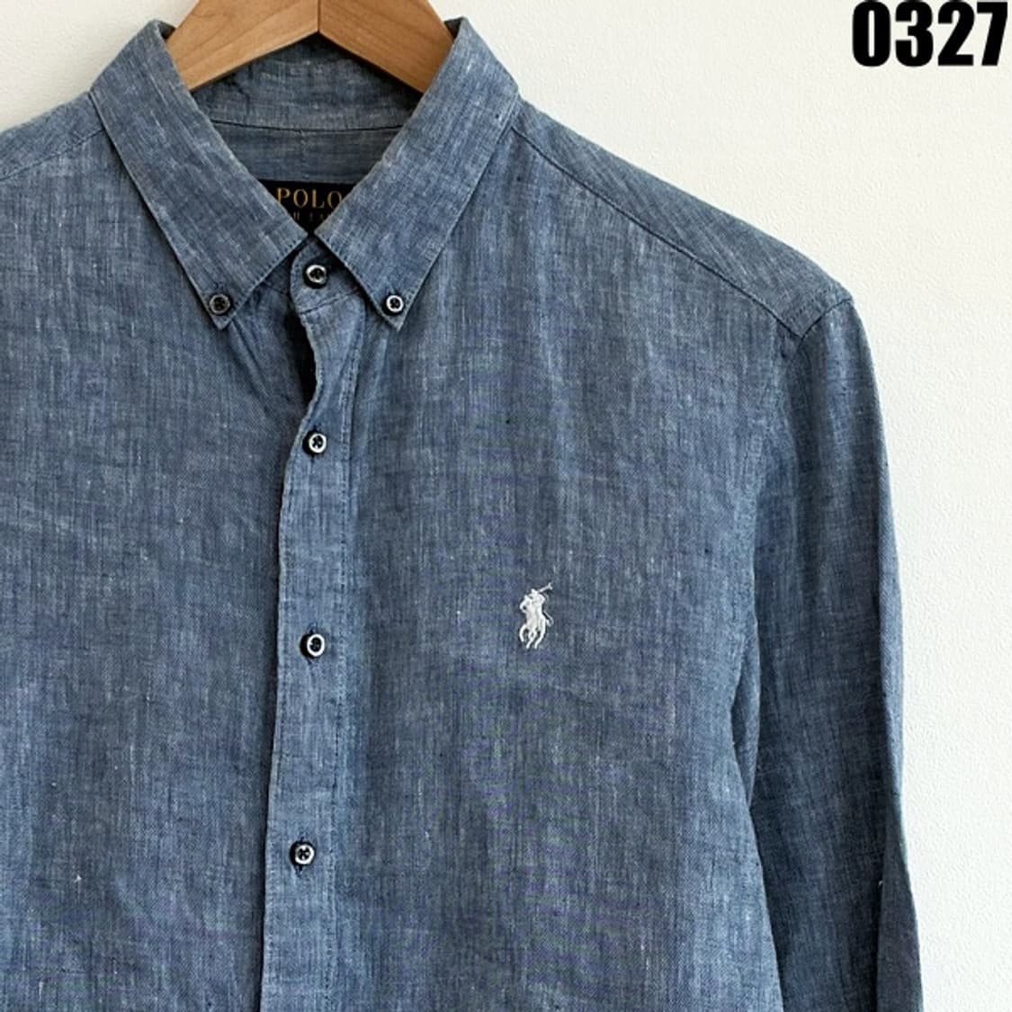 폴로 랄프로렌 코튼 버튼다운 셔츠 S 0327 상품이미지2