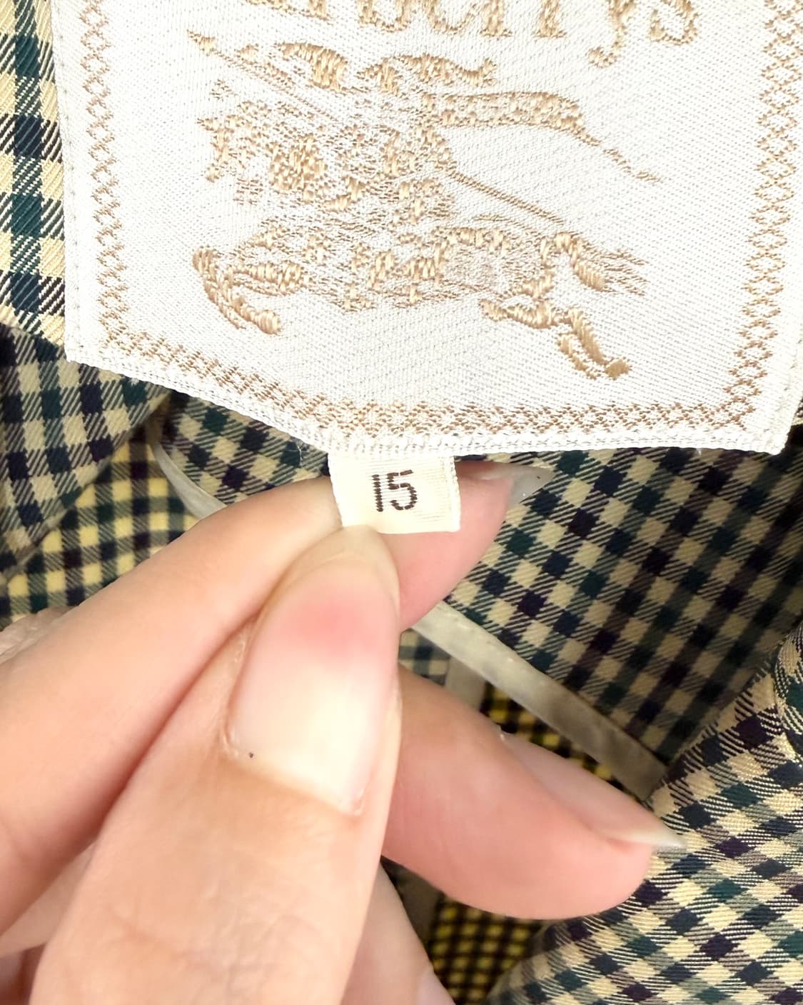 버버리 그린 클래식 핸드스투스 블레이저 상품이미지8