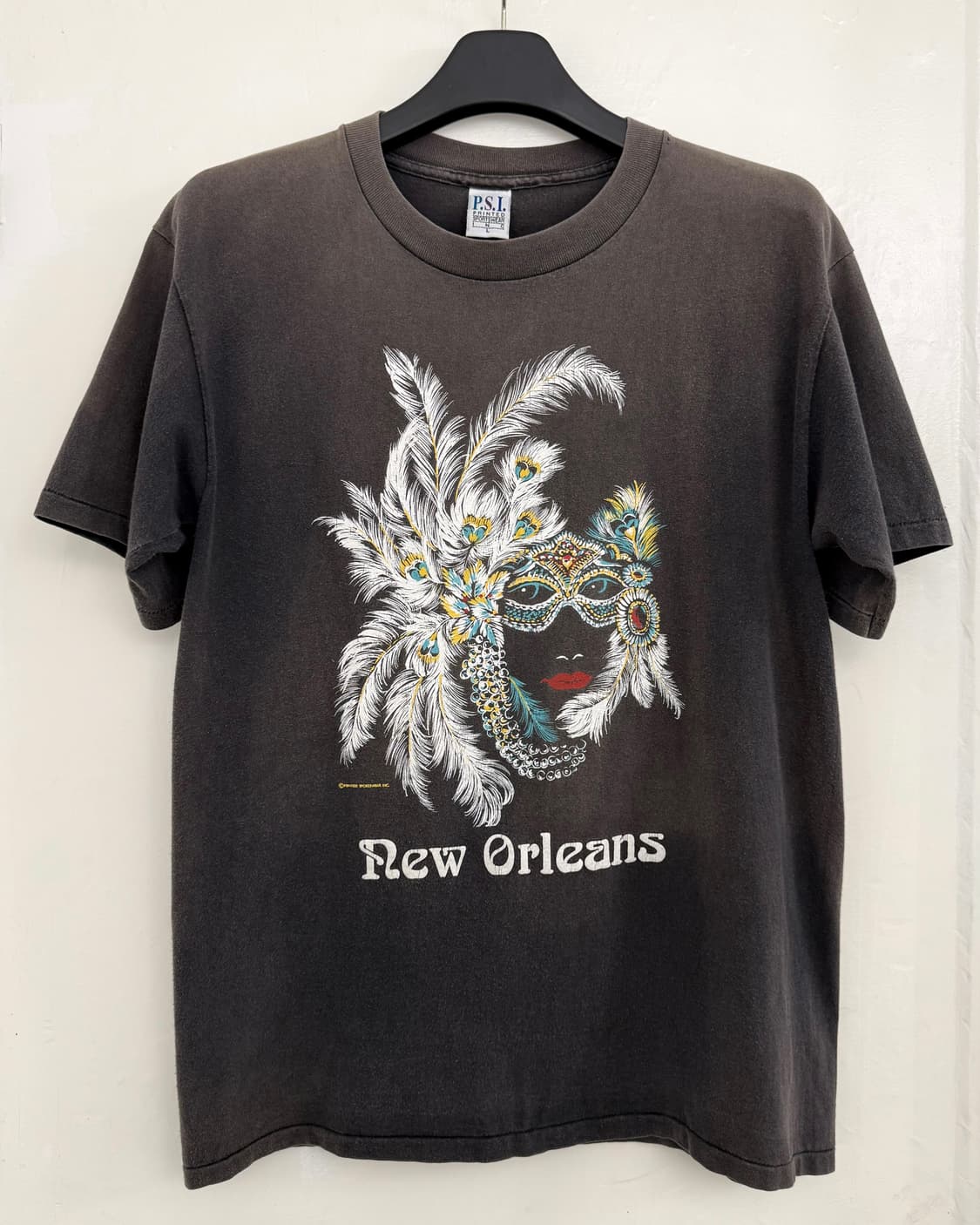 90s Vintage New Orleans Mardi Gras Tee 상품이미지1