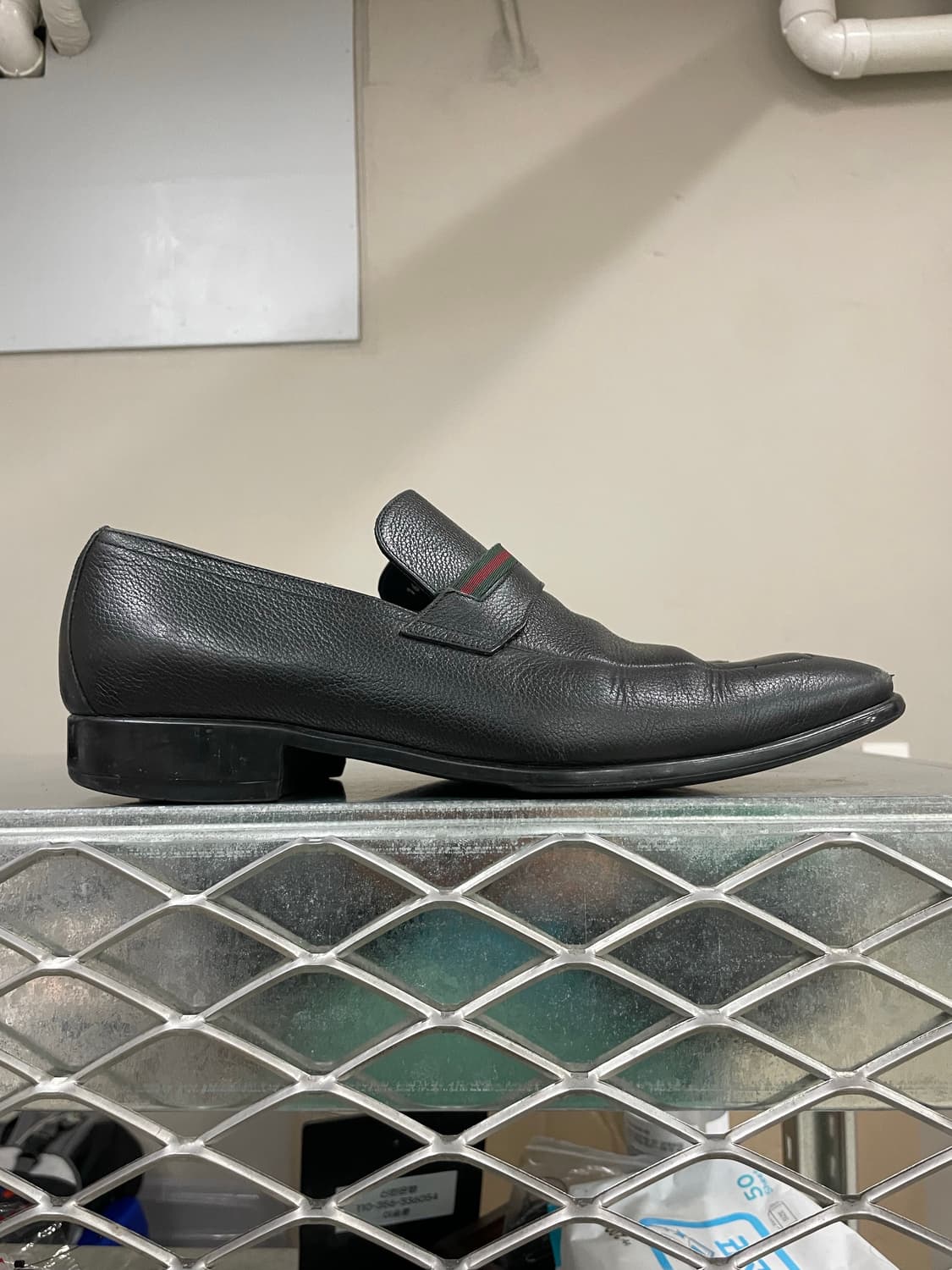 구찌 레더 로퍼 블랙 41.5 (gr-4501) 상품이미지4