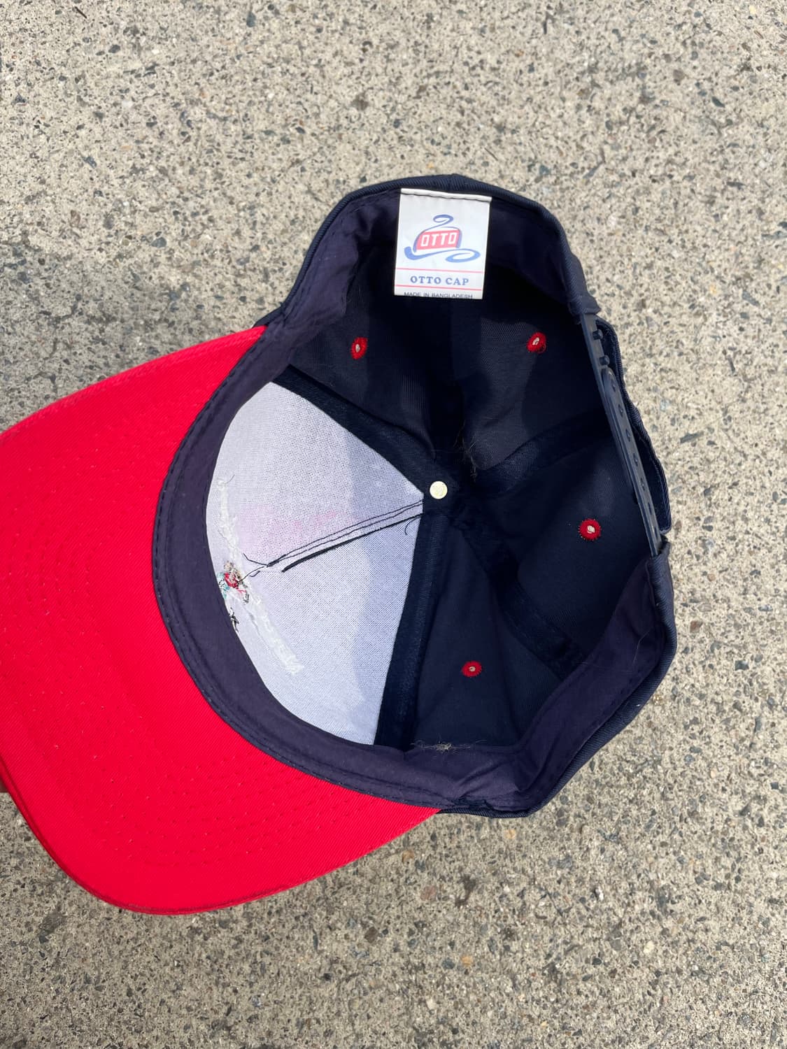 빈티지 투톤 볼캡 자수 선페이드 상품이미지5