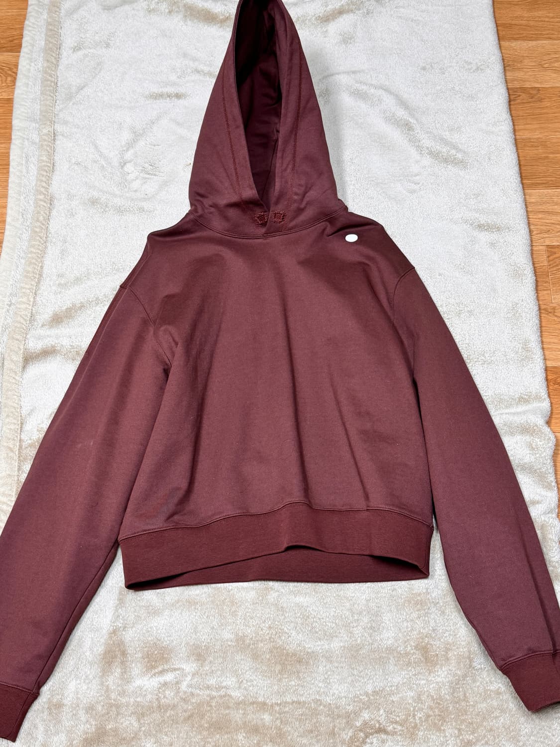 버건디 렉토 후드티 상품이미지3