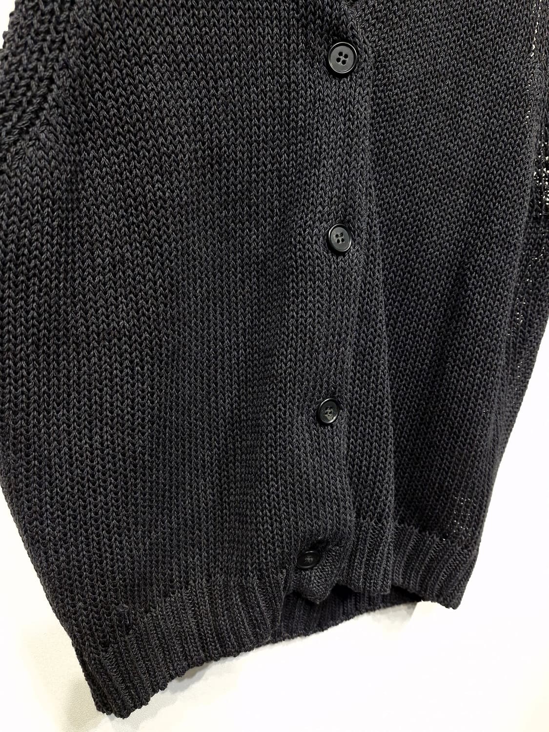 모이아 페이퍼 니트 베스트 차콜(F) 상품이미지7