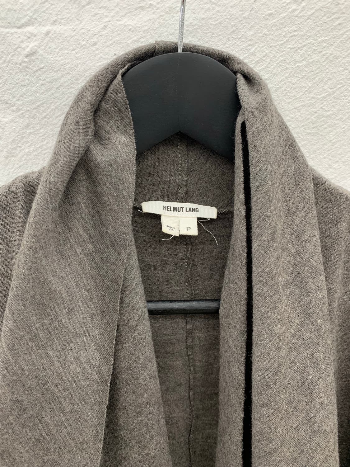 Helmut Lang draped wool cardigan    상품이미지10