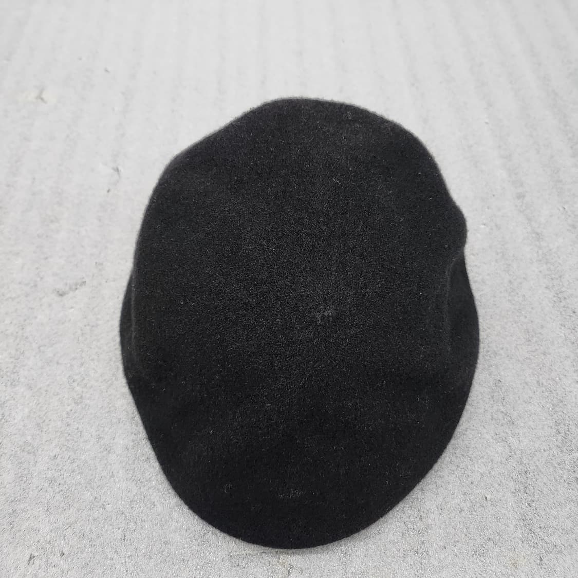 캉골 정품 헌팅캡 올블랙 순모 LA사이즈 상품이미지1