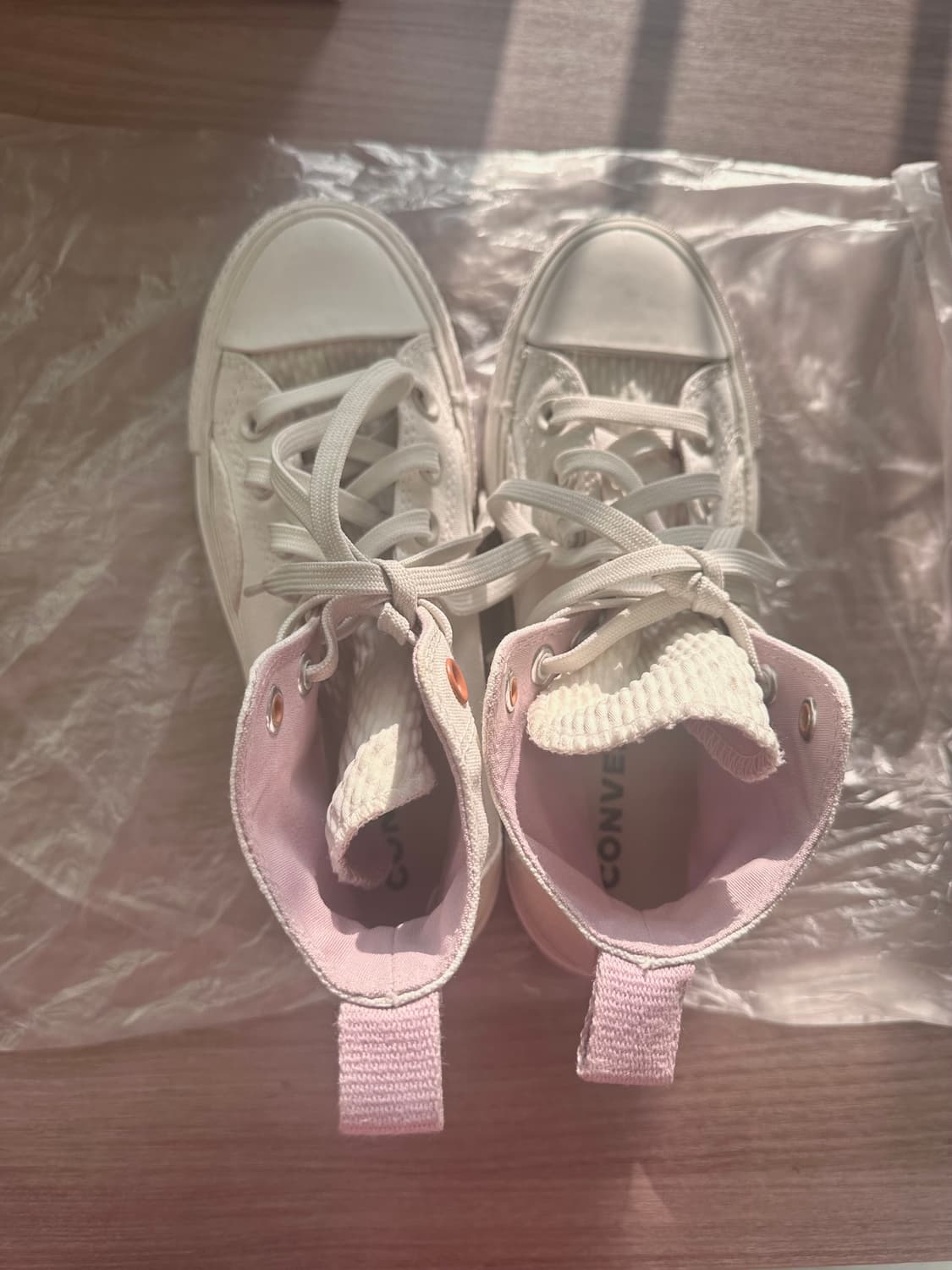 (225) 컨버스 척테일러 올스타 하이 리프트 퓨처 유틸리티 빈티지화이트 상품이미지4