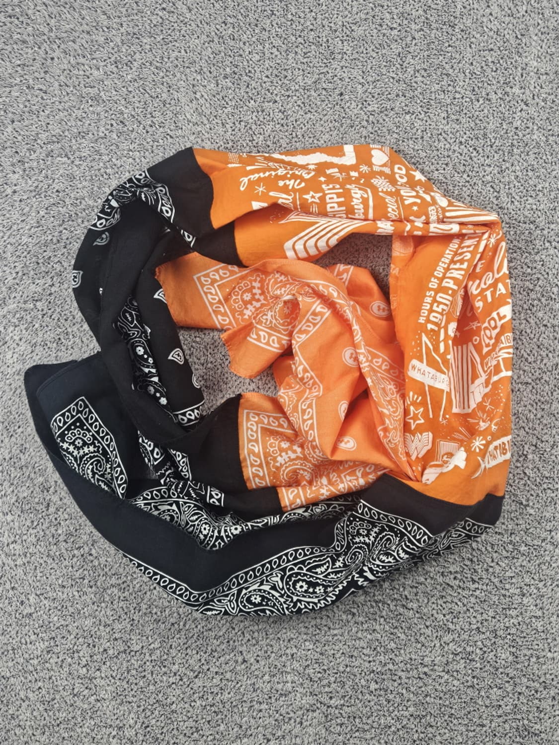 반다나 리워크 커스텀 스카프 머플러 / 10426 상품이미지5