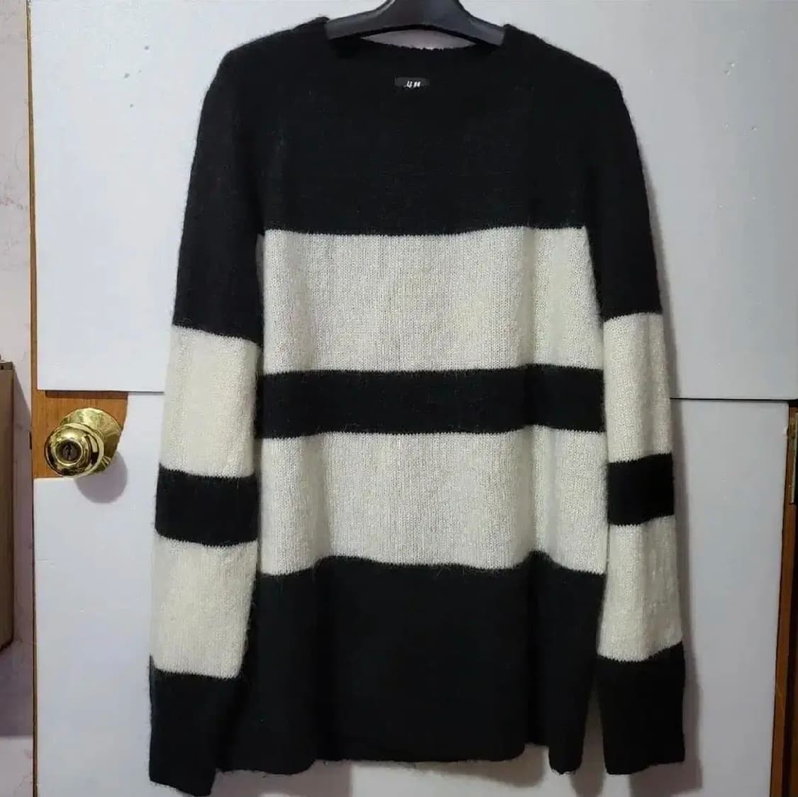 194 ) 남녀공용 앙고라 니트 맨투맨 95 상품이미지1