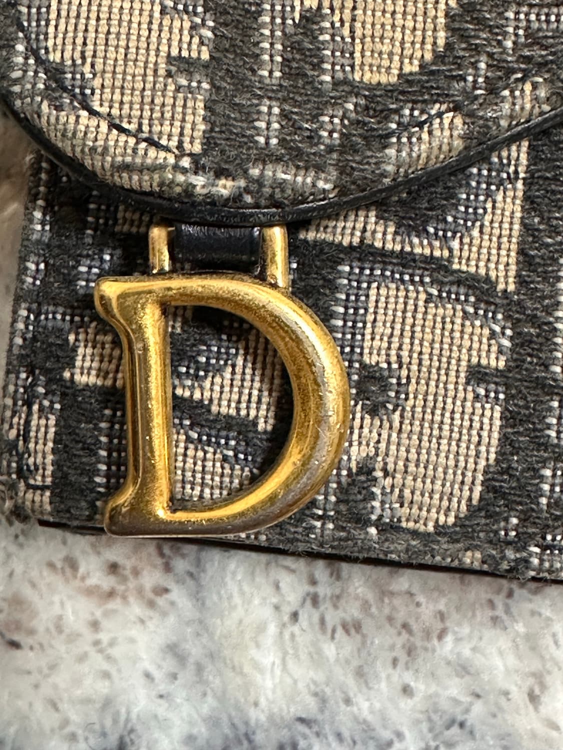 디올 오블리크 카드지갑 새들 블룸 카드지갑 상품이미지3