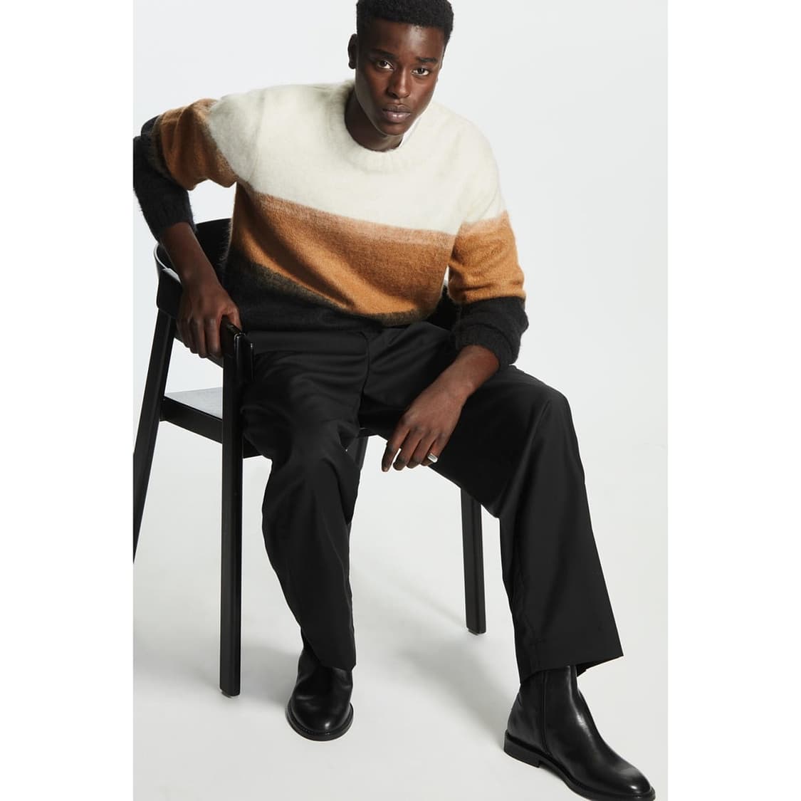 코스 COS 모헤어 울 컬러블록 스웨터 상품이미지3