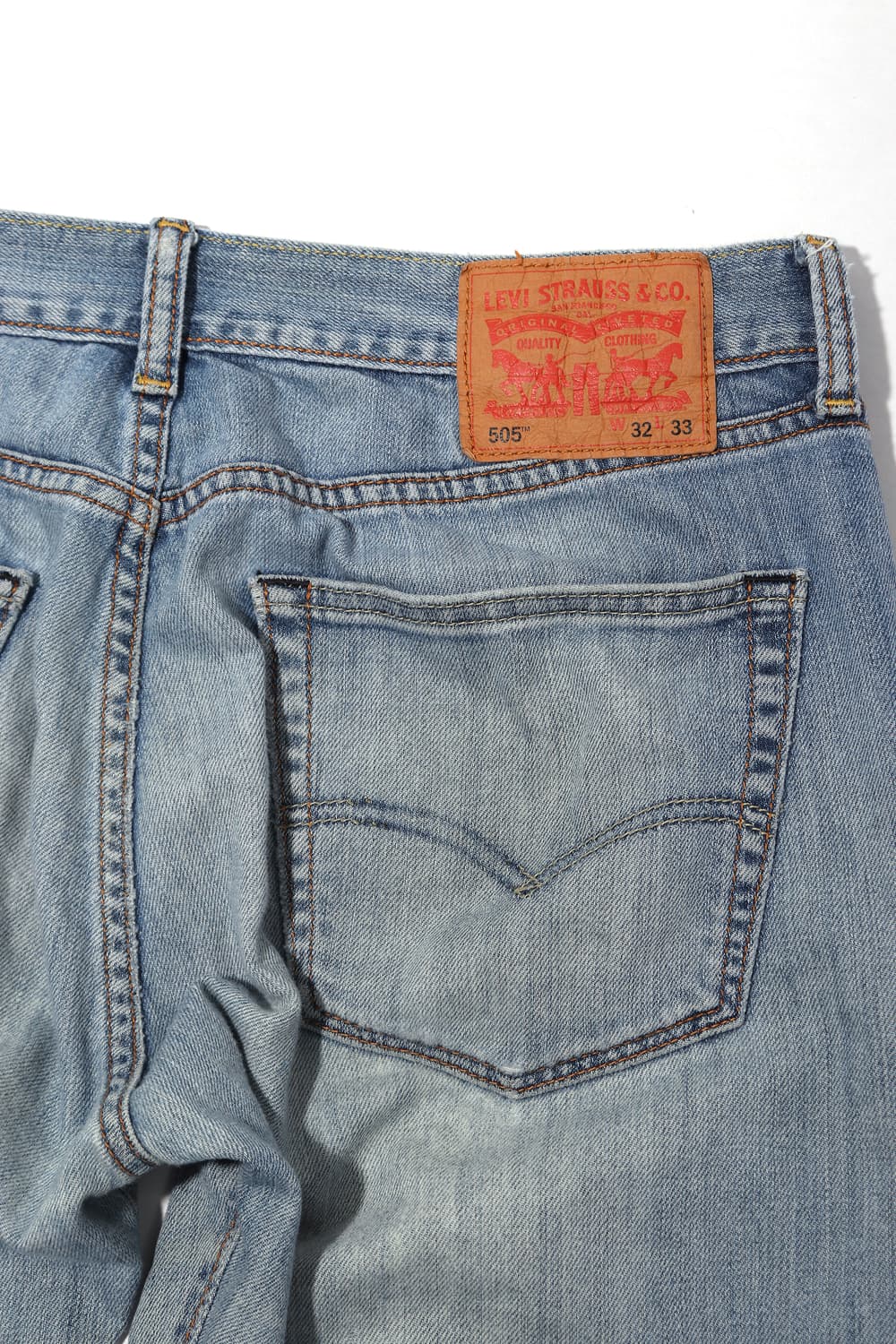 LEVIS 505 중청 레귤러핏 데님 팬츠 size 32 상품이미지9