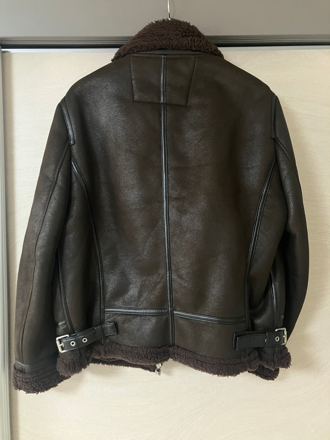 PLAC 브라운 무스탕 상품이미지2