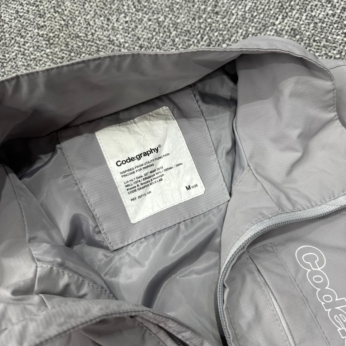 코드그라피 유틸리티 집업자켓 상품이미지4