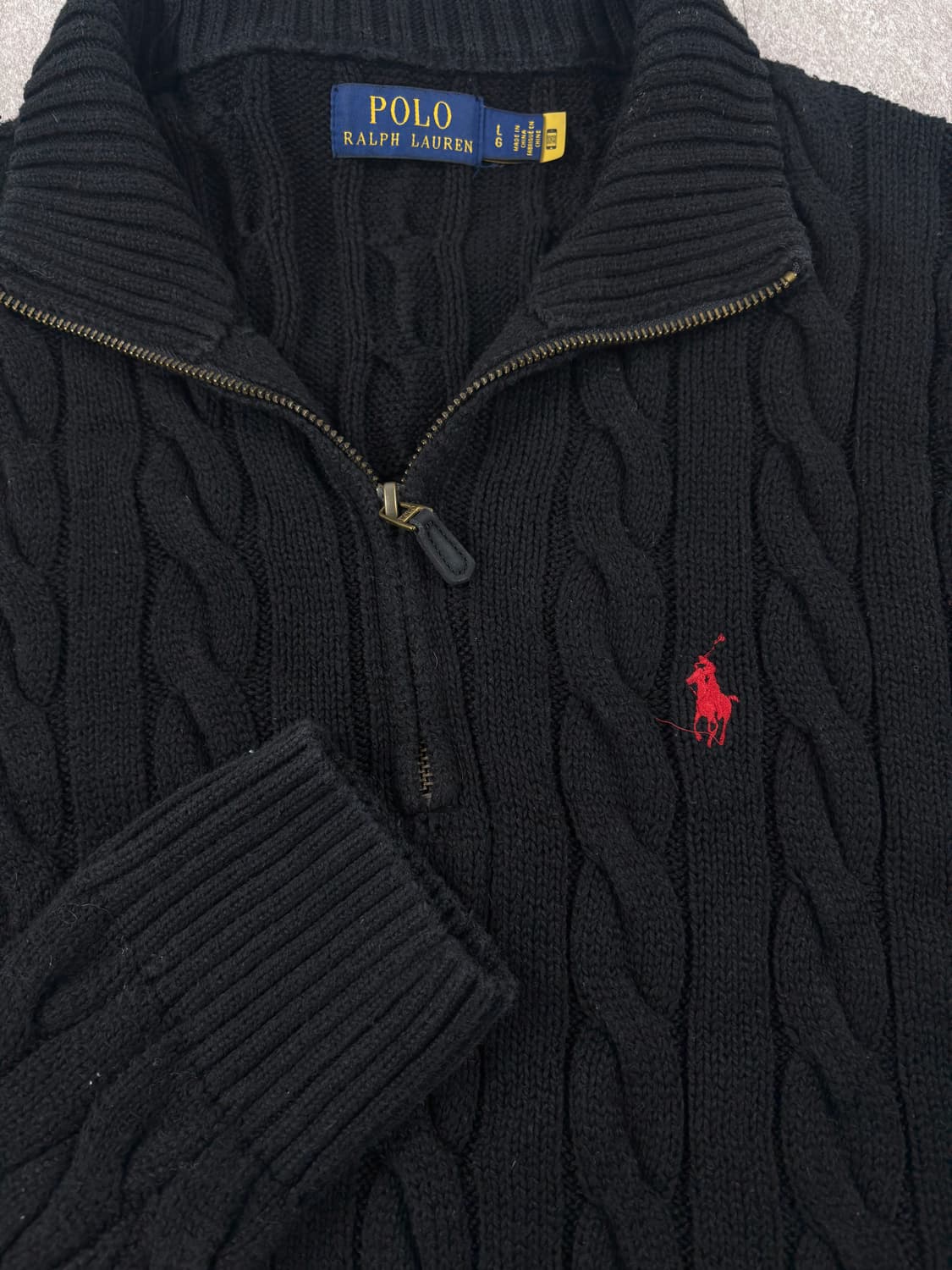 Polo Ralph Lauren Half Zip-up Knit     상품이미지2