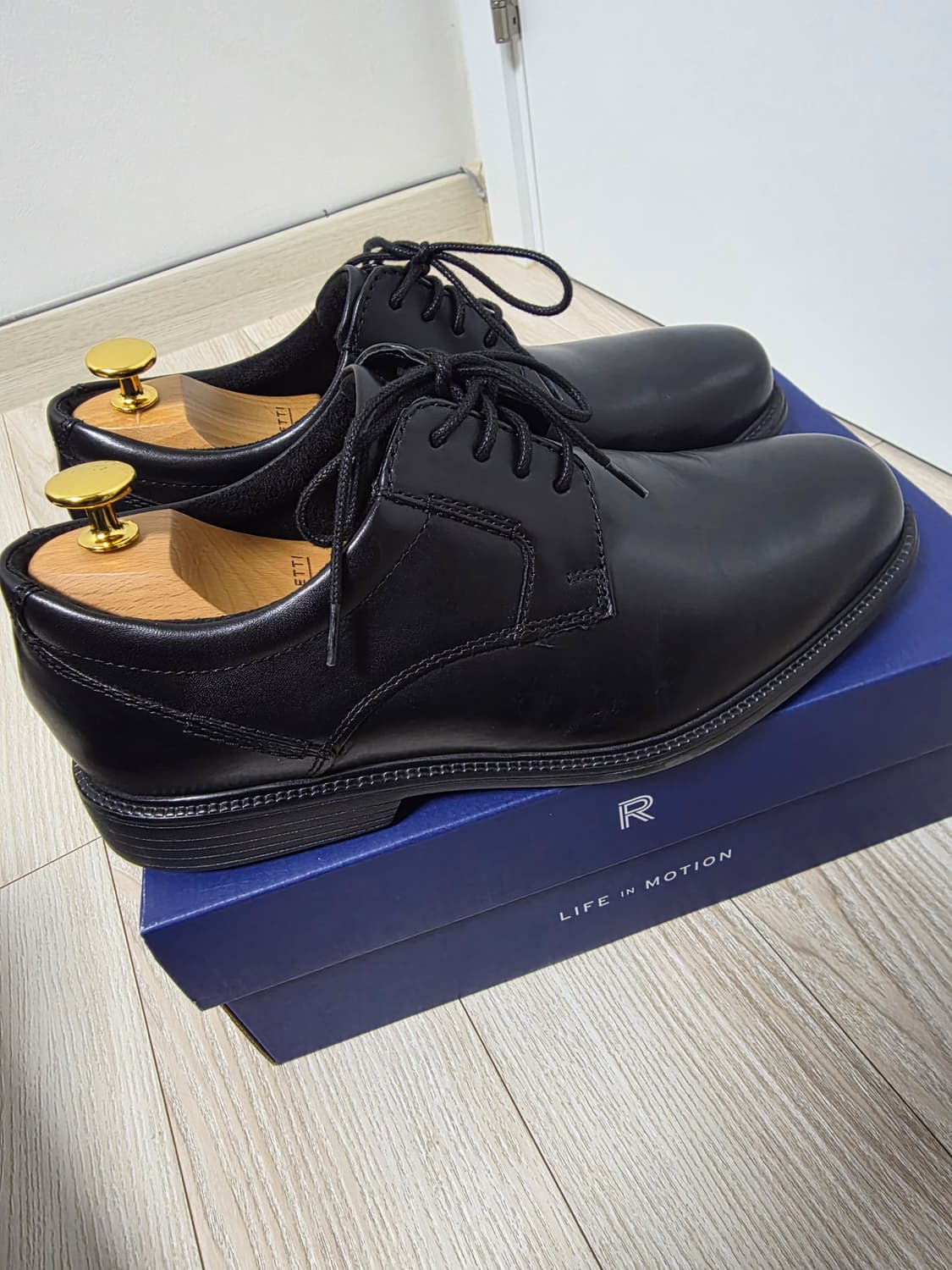 [255] 락포트 찰스 로드 플레인 토 더비 구두 슈즈  7.5 1회착 상품이미지1