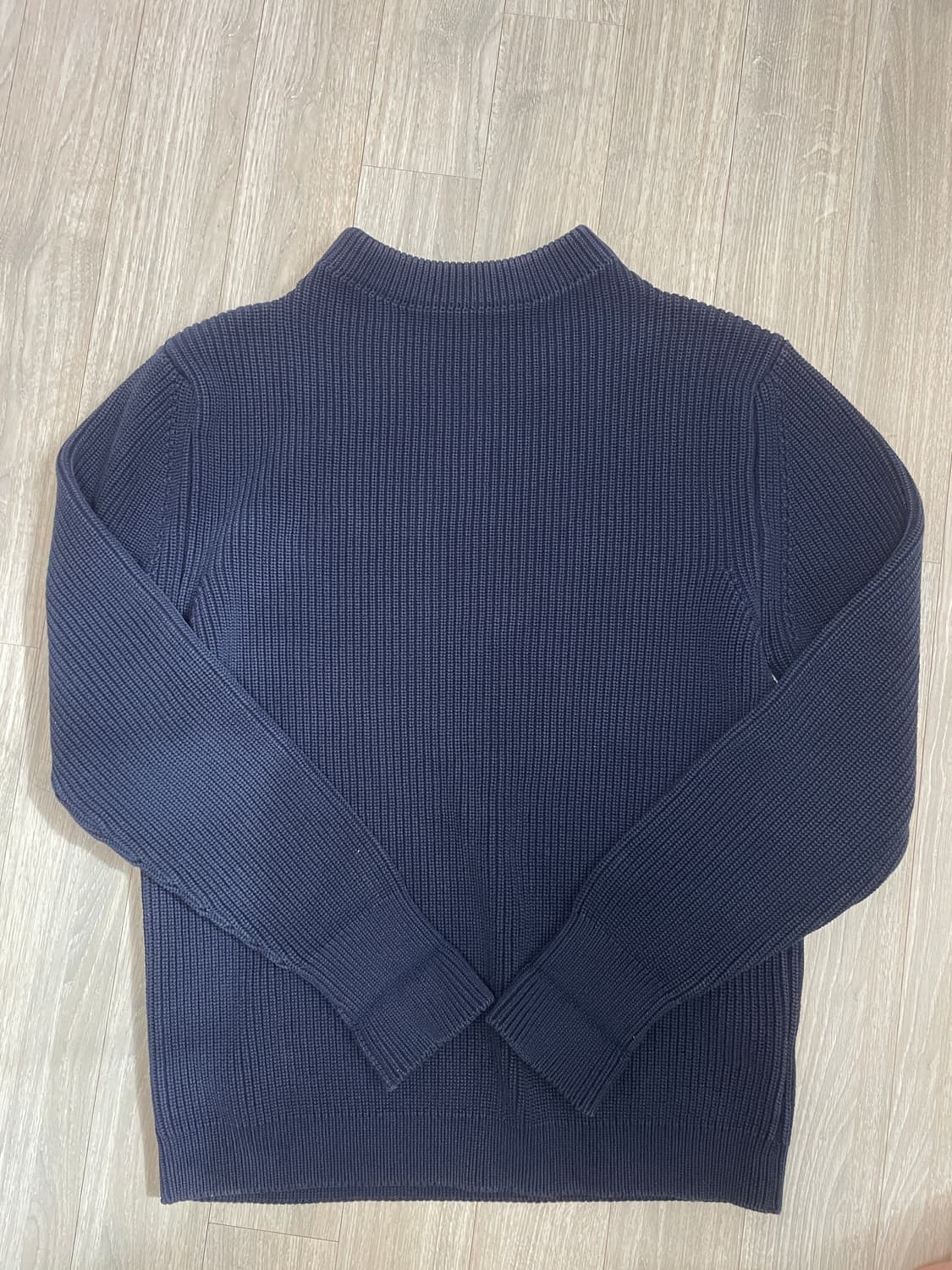 안데르센안데르센 코튼 니트 다크네이비[L] 상품이미지1