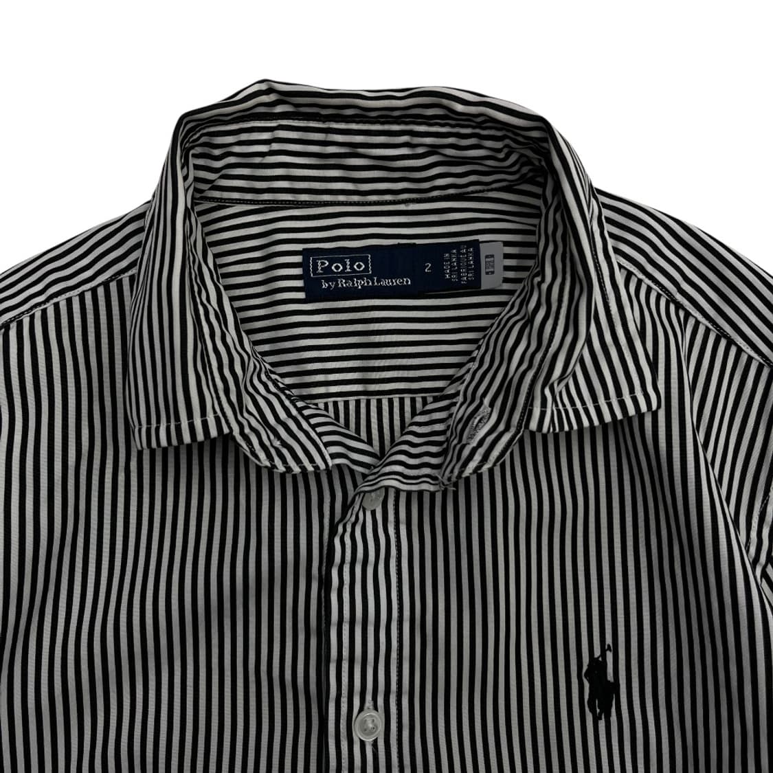 폴로 랄프로렌 블랙포니 블랙 단가라 셔츠 2 상품이미지5