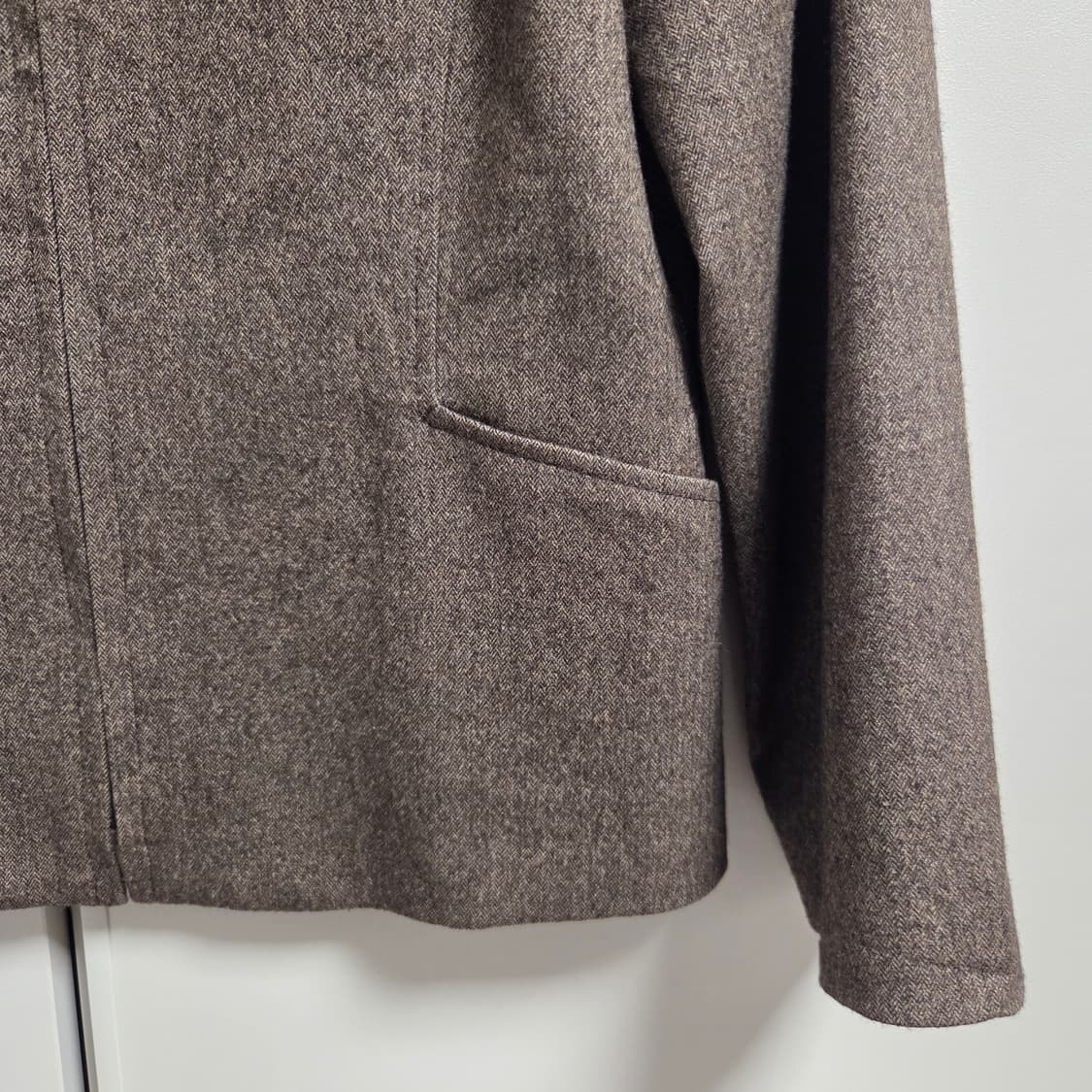 Ennieme 재팬 울 앙고라 웨스턴 자켓 M-L 상품이미지3