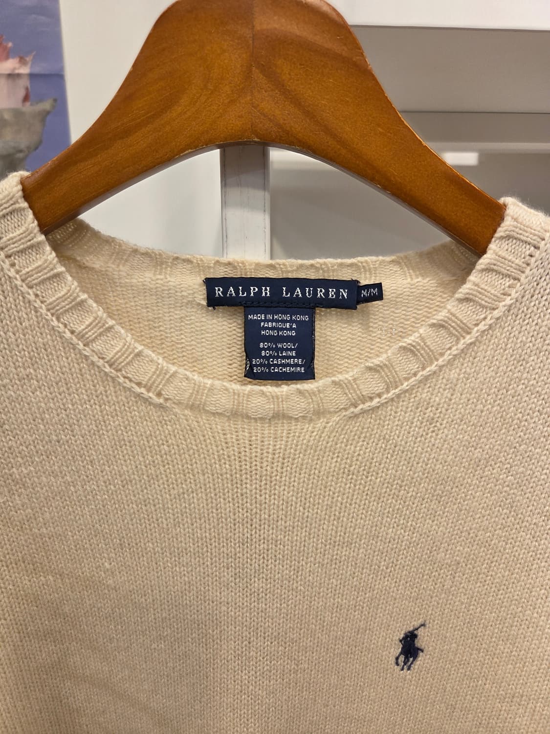 랄프로렌 캐시미어 블랜드 니트 풀오버 상품이미지2