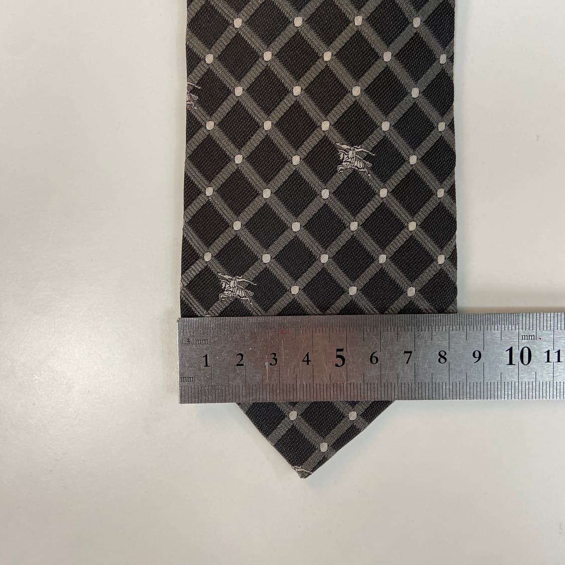 버버리 (Burberry) 모노그램 신향라벨 정품 명품넥타이8.2cm 상품이미지8