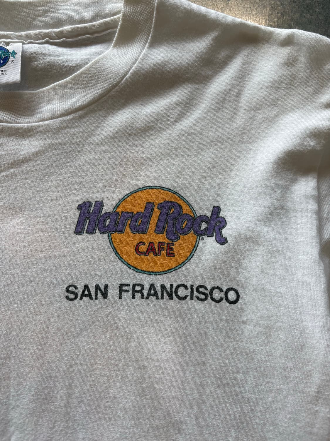 Hard Rock cafe 샌 프란시스코 빈티지 티셔츠 상품이미지2