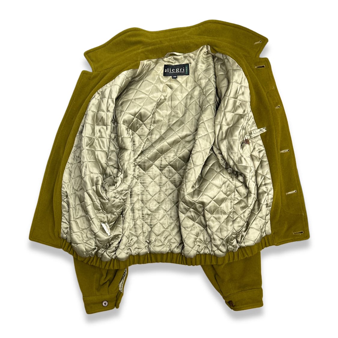 90s Allegri 울 봄버 자켓 L 상품이미지3