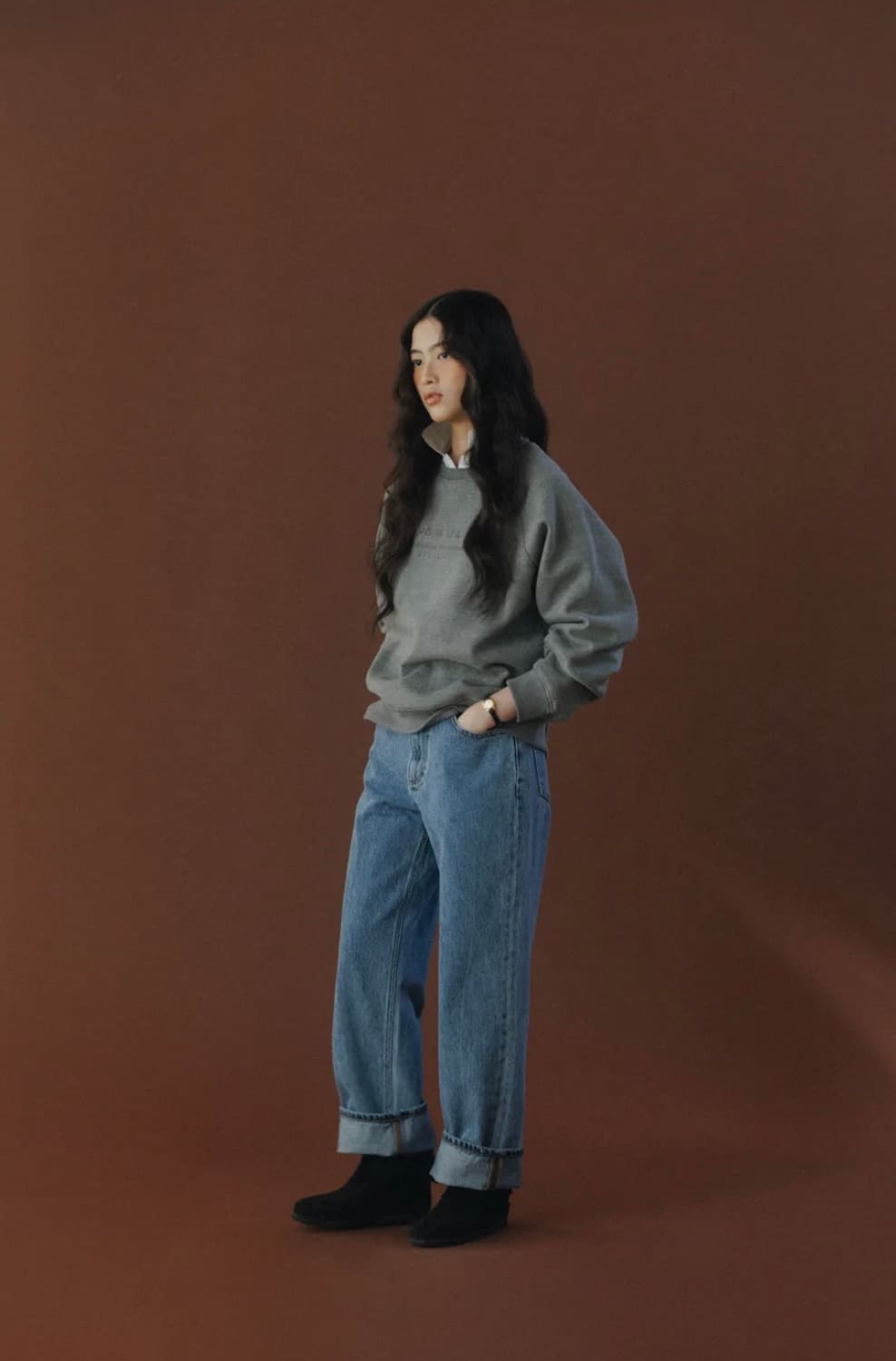 호와스, TASSEL MID BOOTS (BLACK) 39사이즈 상품이미지2