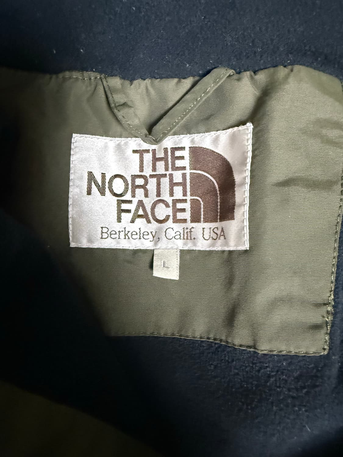 The North Face Khaki Hood Jacket L 상품이미지4