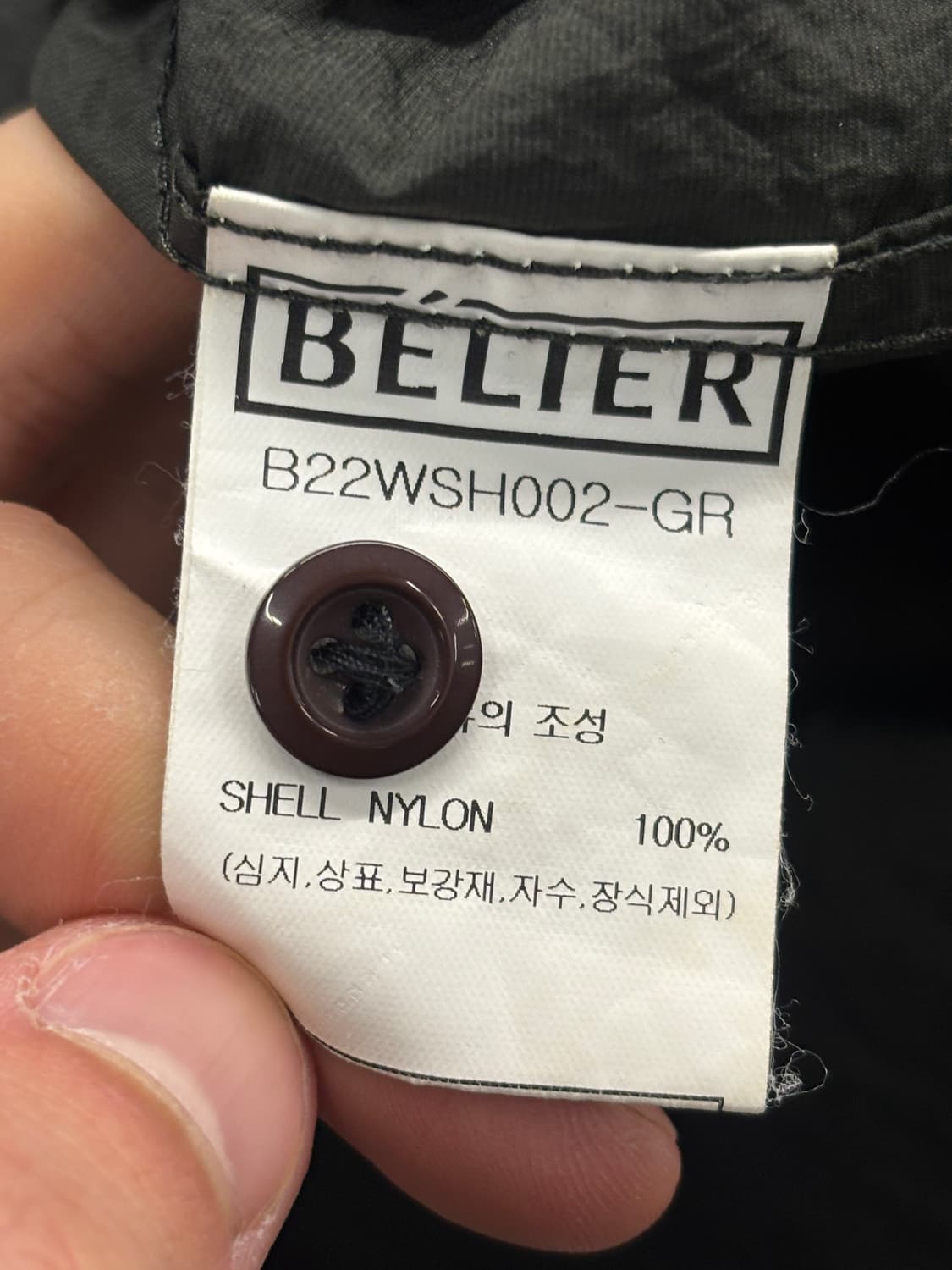 벨리에 아틀리에 셔츠 S B22WSH002-GR 상품이미지4