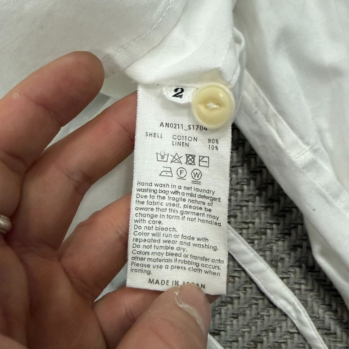 린넨코튼 버튼 원피스 v2527 상품이미지6