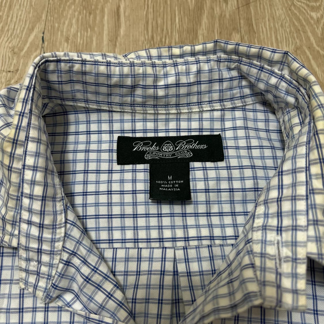브룩스브라더스 남성 베이직 체크셔츠 M/95  상품이미지4